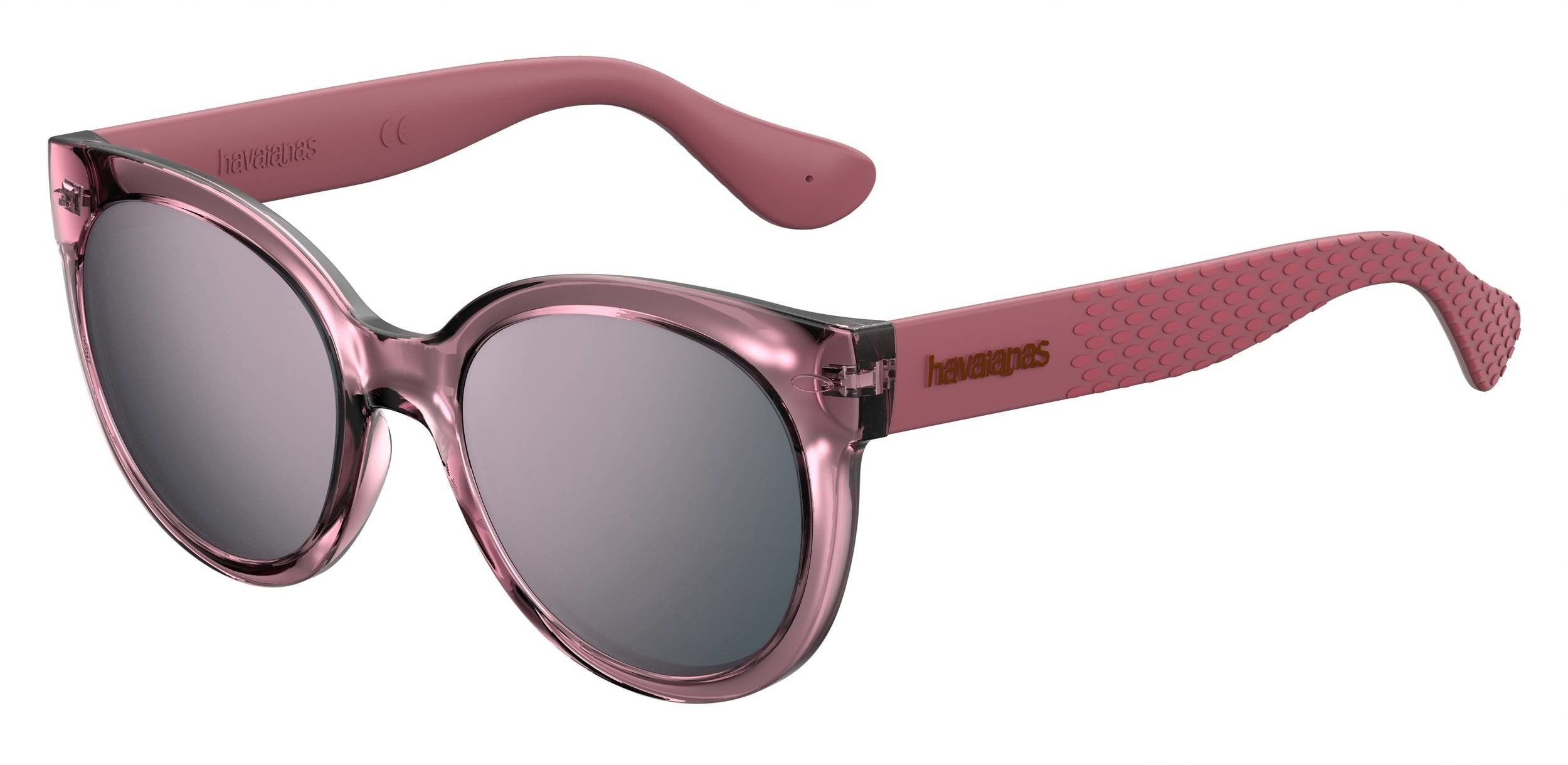 Havaianas Noronha/M Cat Eye/butterfly Sunglasses 0LHF-0LHF Opal Burgundy (VQ Pink Multilayer)