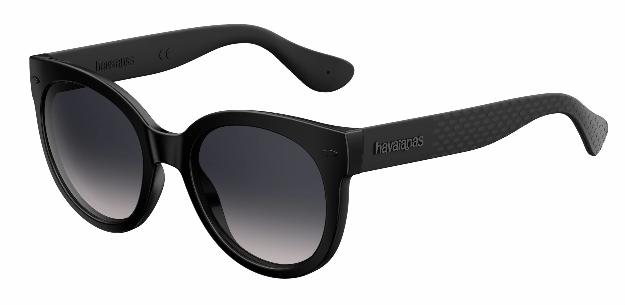 Havaianas Noronha/M Cat Eye/butterfly Sunglasses 0QFU-0QFU Black (LS Gray Shaded)