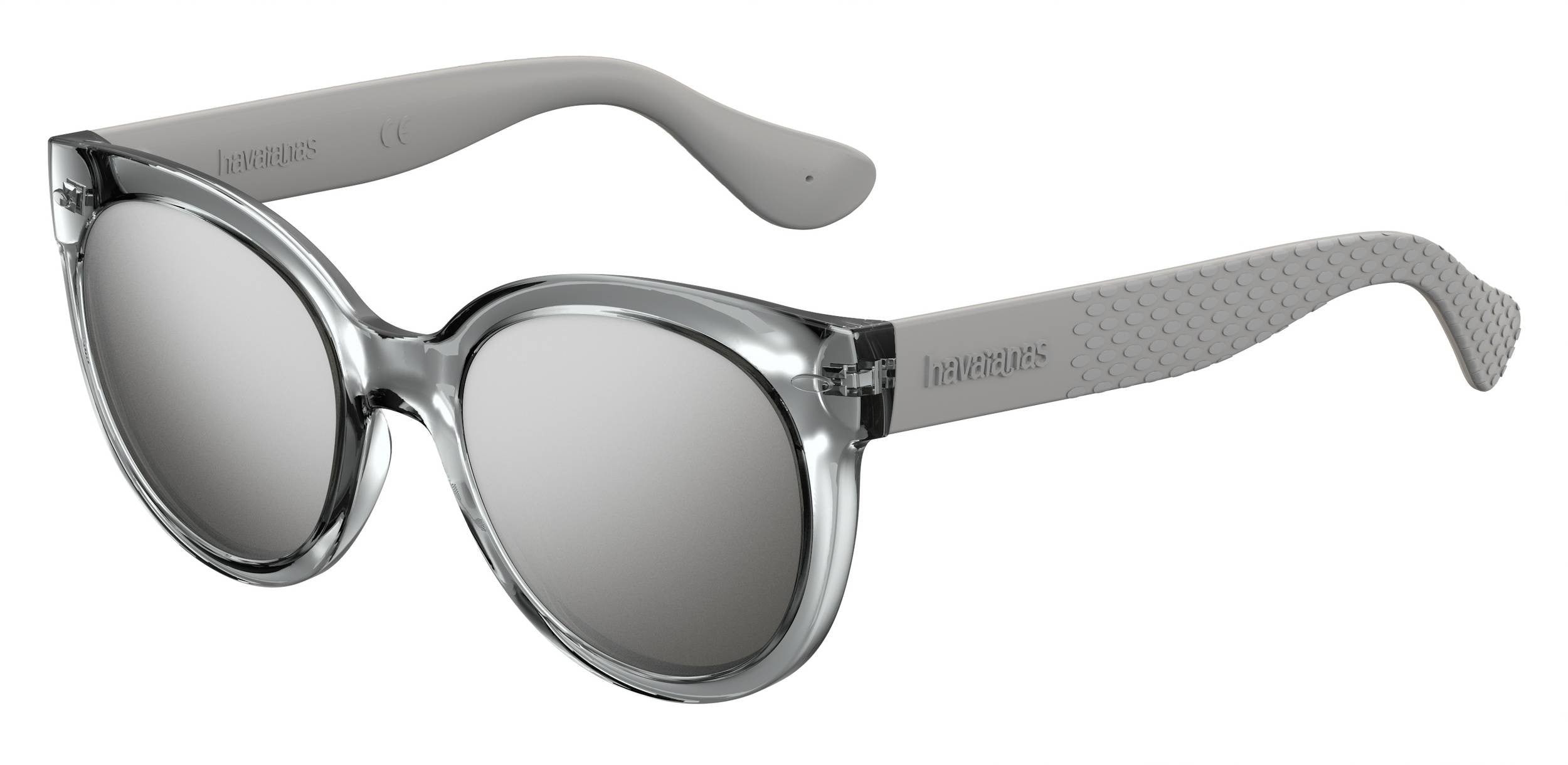 Havaianas Noronha/M Cat Eye/butterfly Sunglasses 0YB7-0YB7 Silver (T4 Silver Mirror)