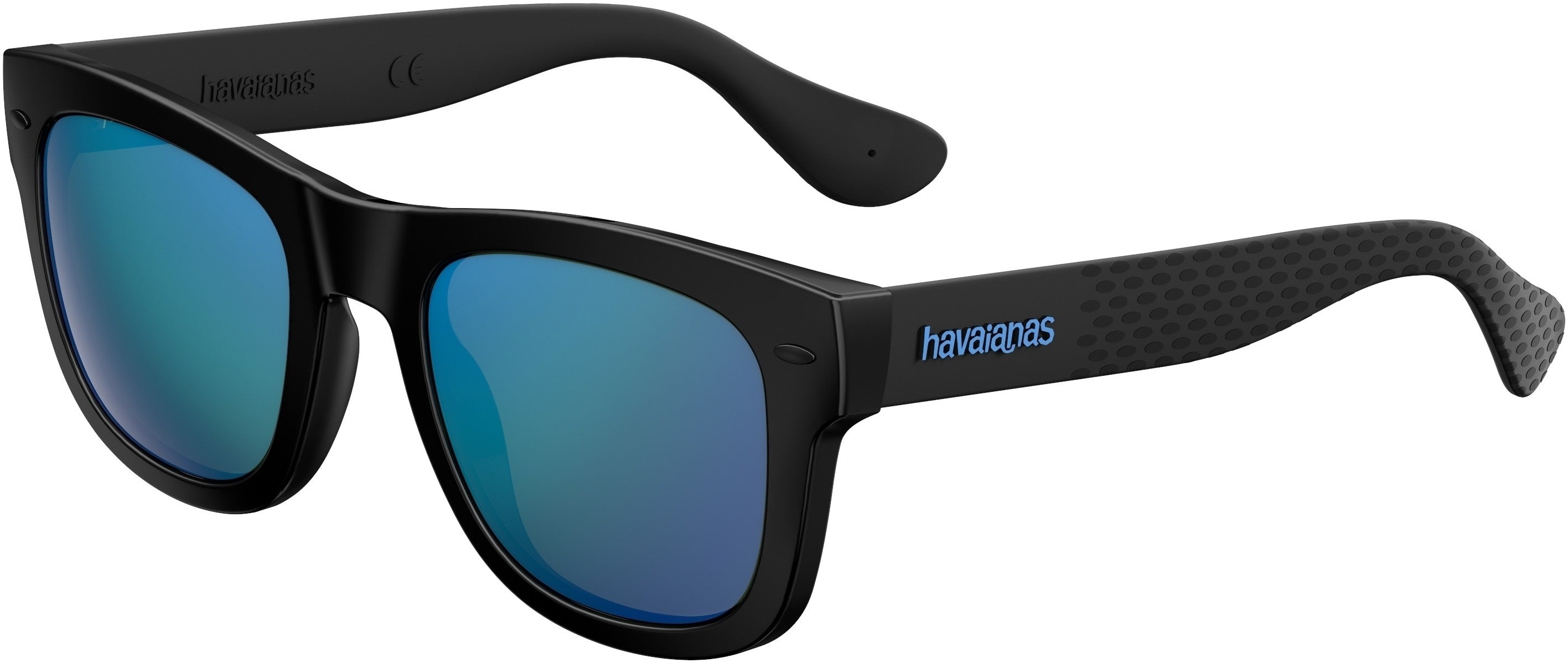 Havaianas Paraty/L Square Sunglasses 0QFU-0QFU Black (Z0 Ml Blue)