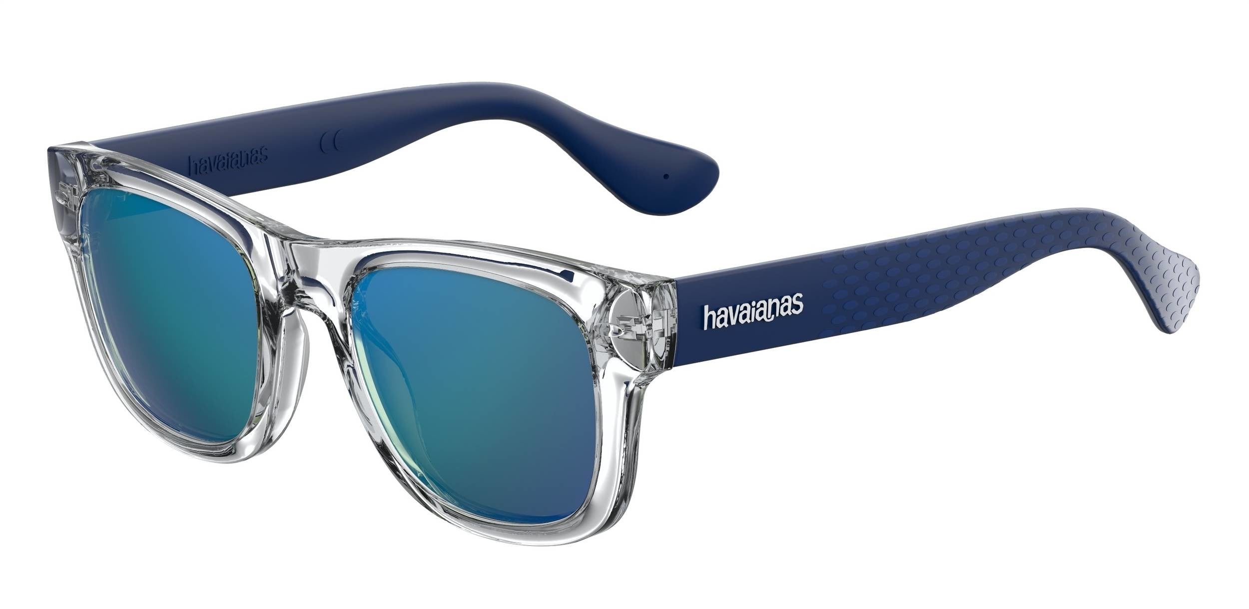Havaianas Paraty/M Square Sunglasses 0QM4-0QM4 Crystal Blue (Z0 Ml Blue)