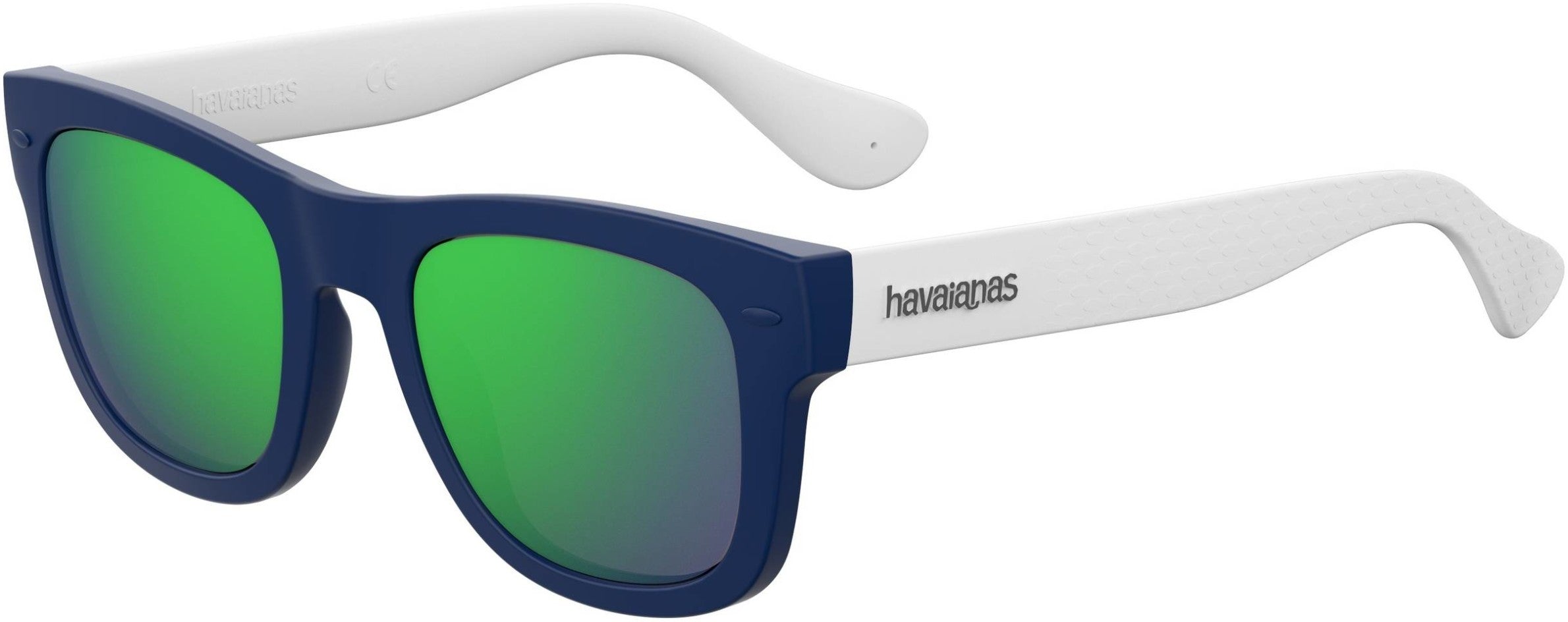 Havaianas Paraty/M Square Sunglasses 0QMB-0QMB Blue White (Z9 Green Multi Pz)