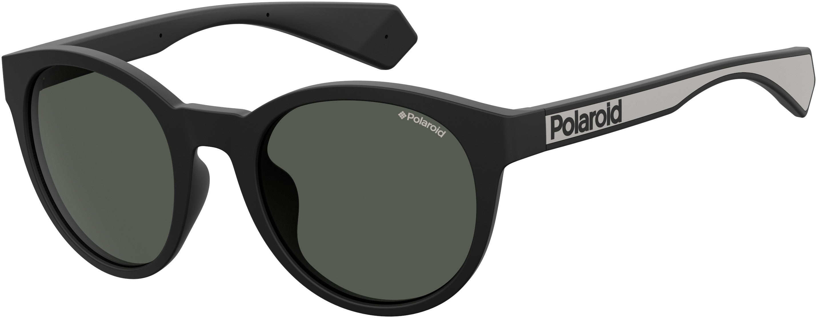 Polaroid Core Polaroid 6063/G/S Tea Cup Sunglasses 0003-0003 Matte Black (M9 Gray Pz)