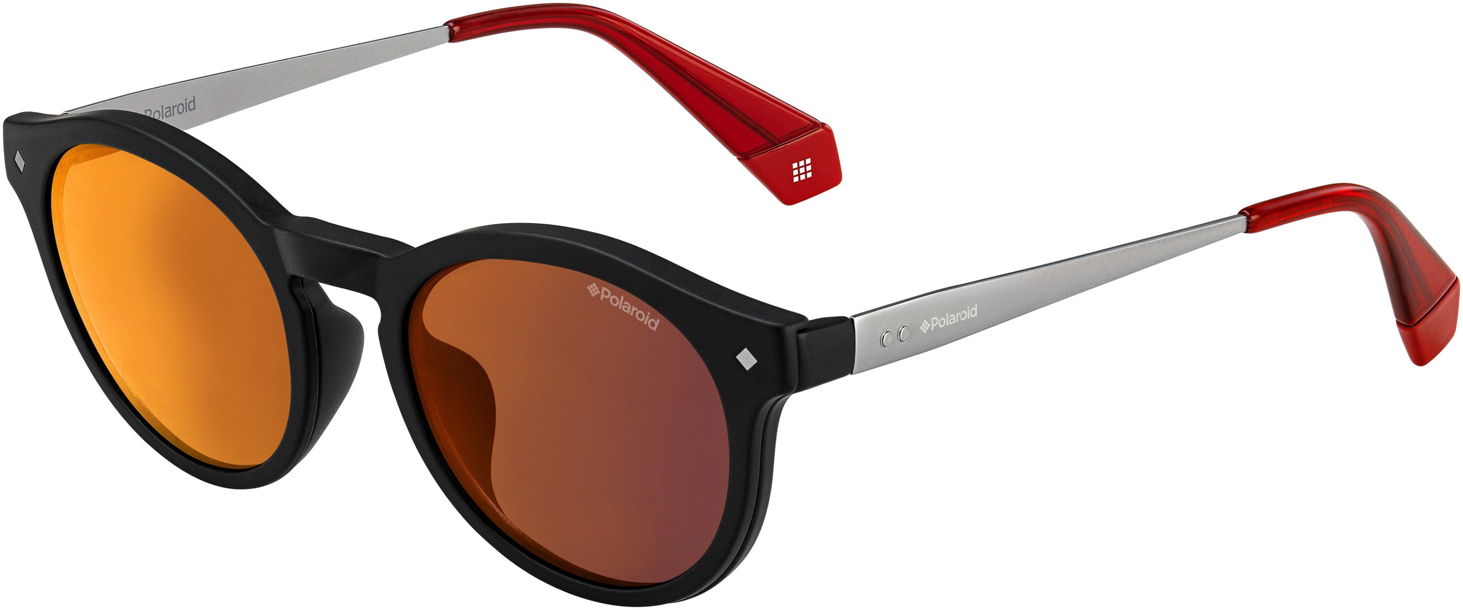 Polaroid Core Polaroid 6081/G/cs Tea Cup Sunglasses 0OIT-0OIT Black Redgd (OZ Red Ml Pz)