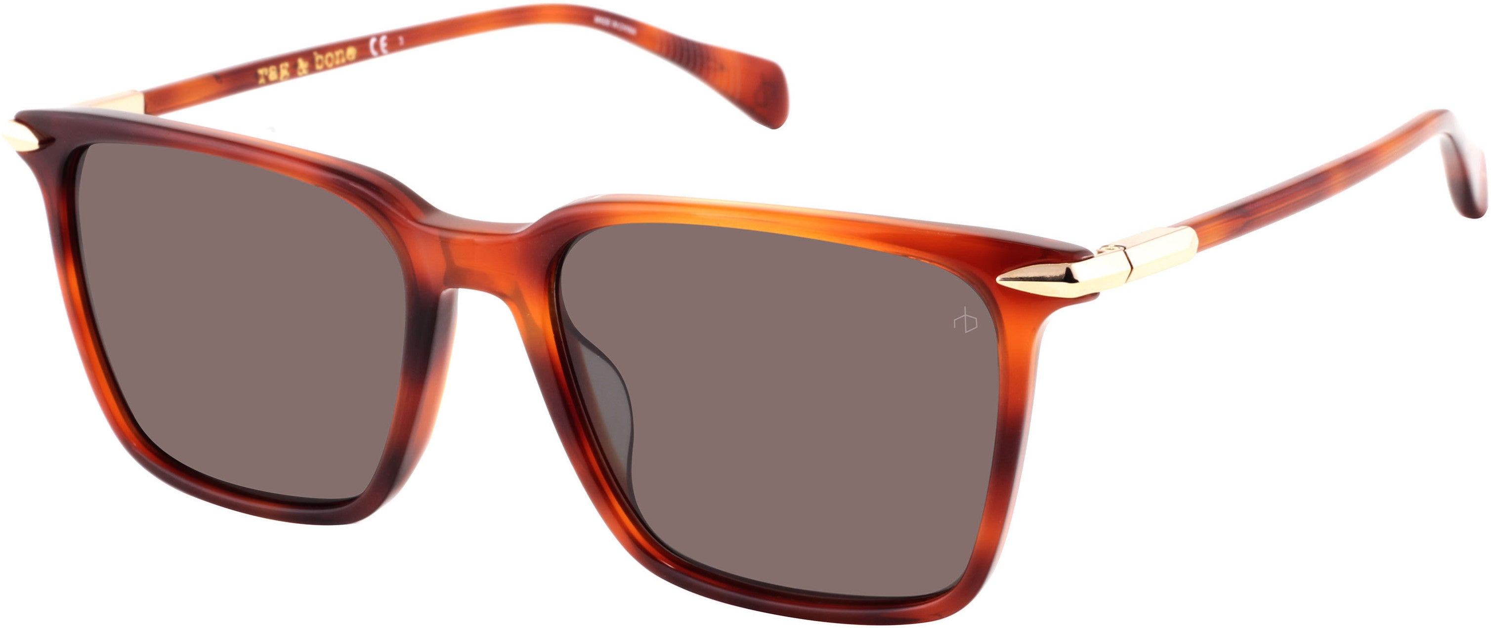 Rag & Bone Rag & Bone 5028/G/S Square Sunglasses 005L-005L Havana (70 Brown)
