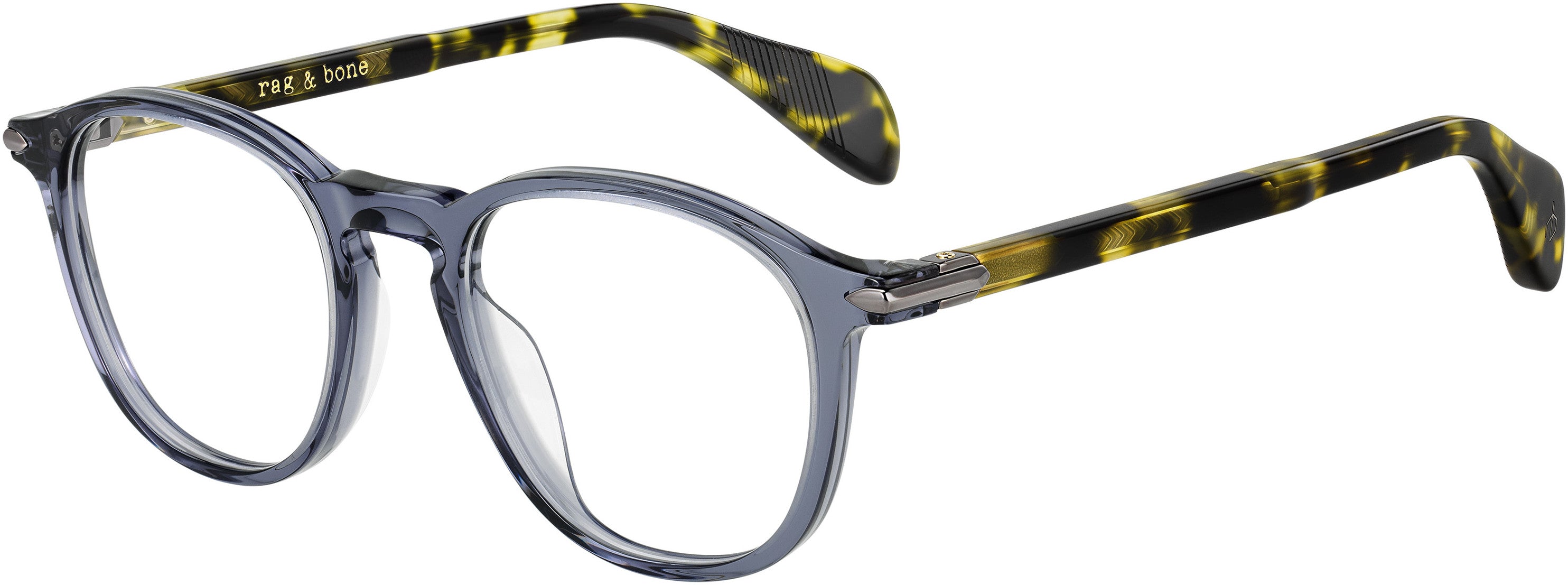 Rag & Bone Rag & Bone 7020 Tea Cup Eyeglasses 0PJP-0PJP Blue (00 Demo Lens)