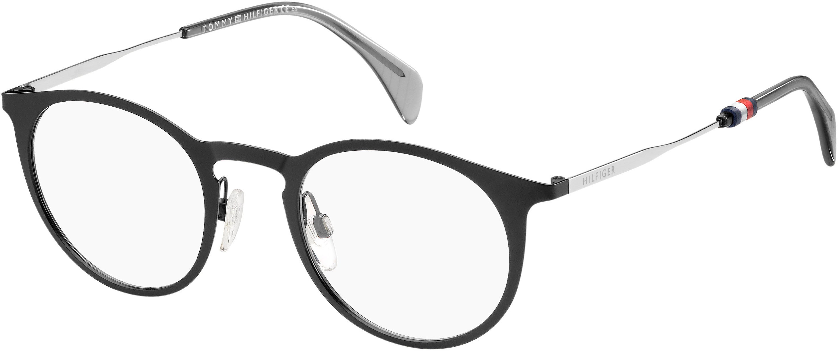 Tommy Hilfiger T. Hilfiger 1514 Tea Cup Eyeglasses 0807-0807 Black (00 Demo Lens)