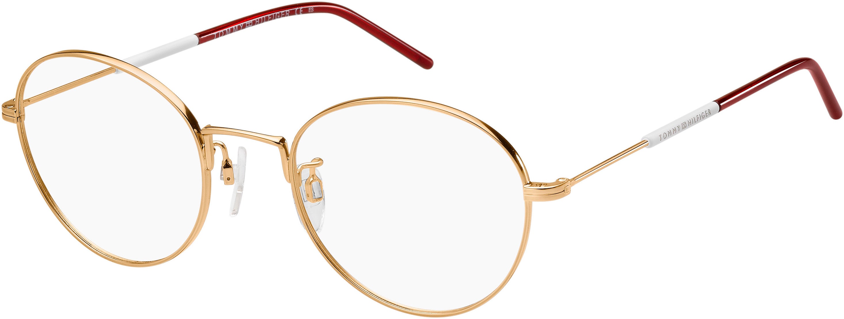 Tommy Hilfiger T. Hilfiger 1575/F Oval Modified Eyeglasses 0DDB-0DDB Gold Copper (00 Demo Lens)