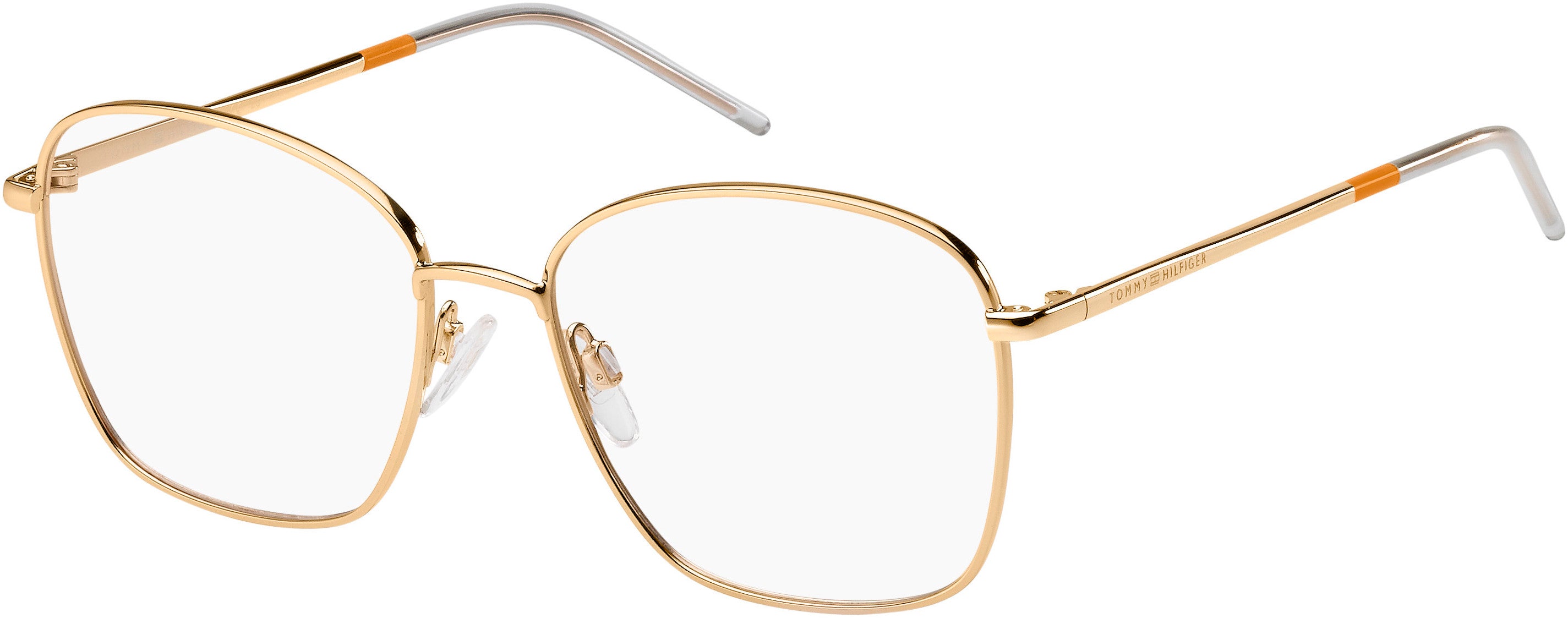 Tommy Hilfiger T. Hilfiger 1635 Square Eyeglasses 0DDB-0DDB Gold Copper (00 Demo Lens)