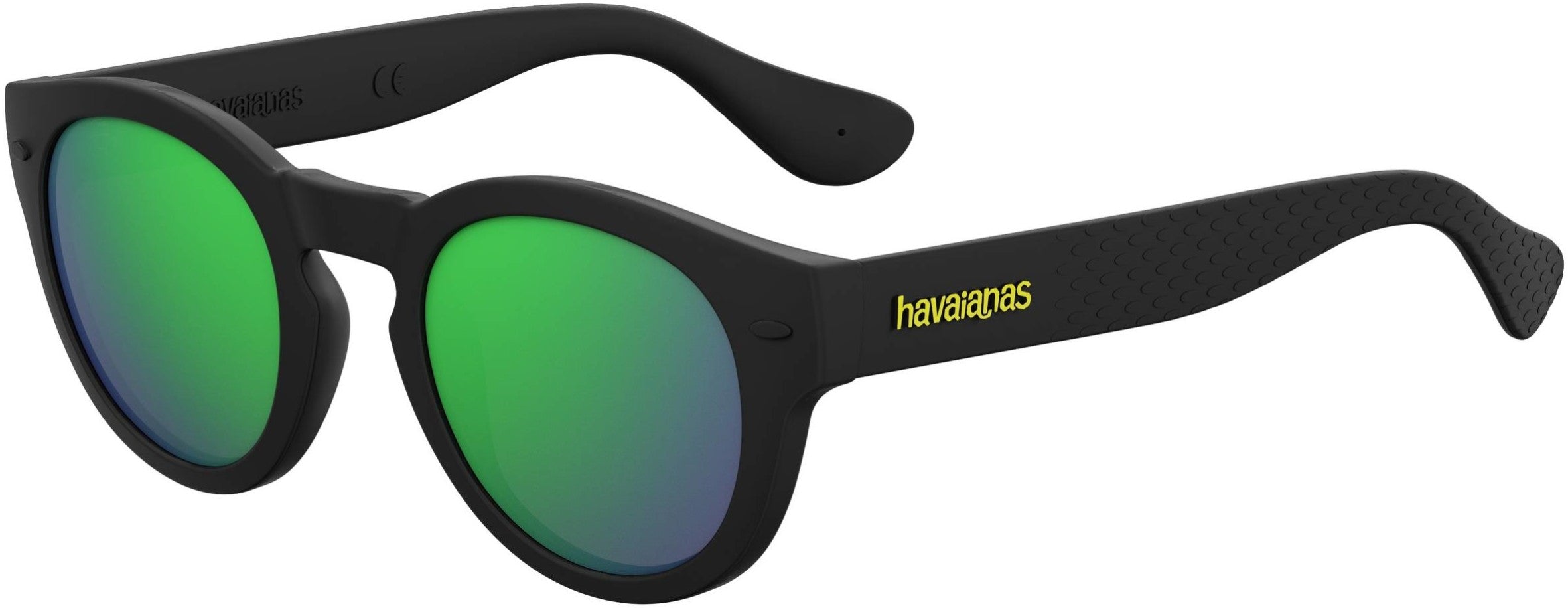Havaianas Trancoso/M Tea Cup Sunglasses 0O9N-0O9N Black (Z9 Green Multi Pz)
