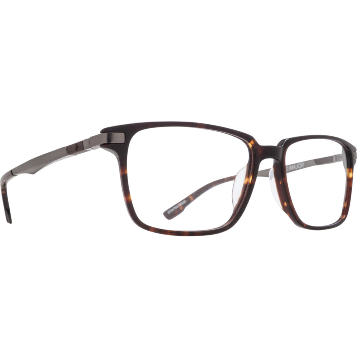 Spy Major 57 Eyeglasses  Dark Tortoise Medium M 56-58