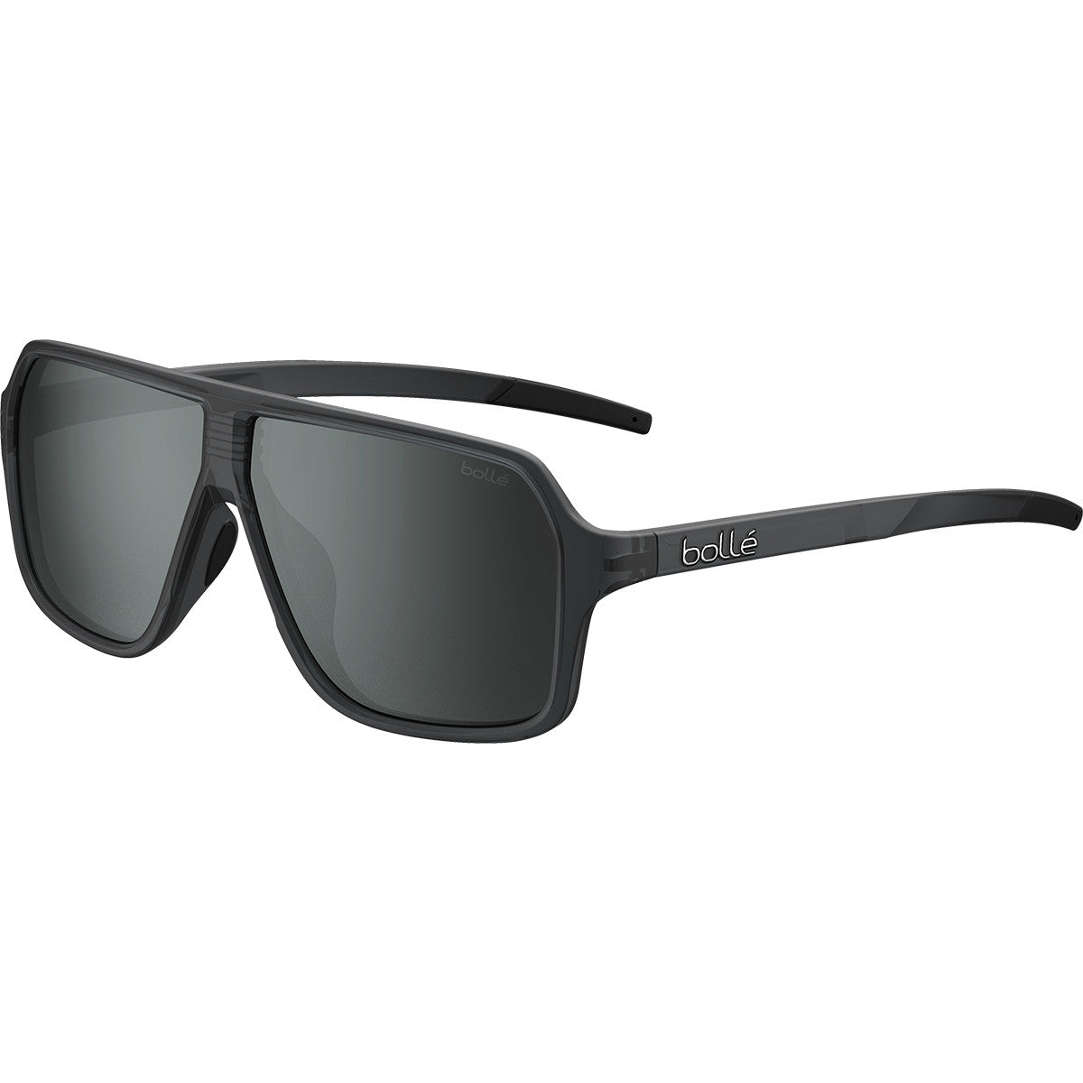 Bolle Prime Sunglasses Large / Black Crystal Matte HD Polarized TNS