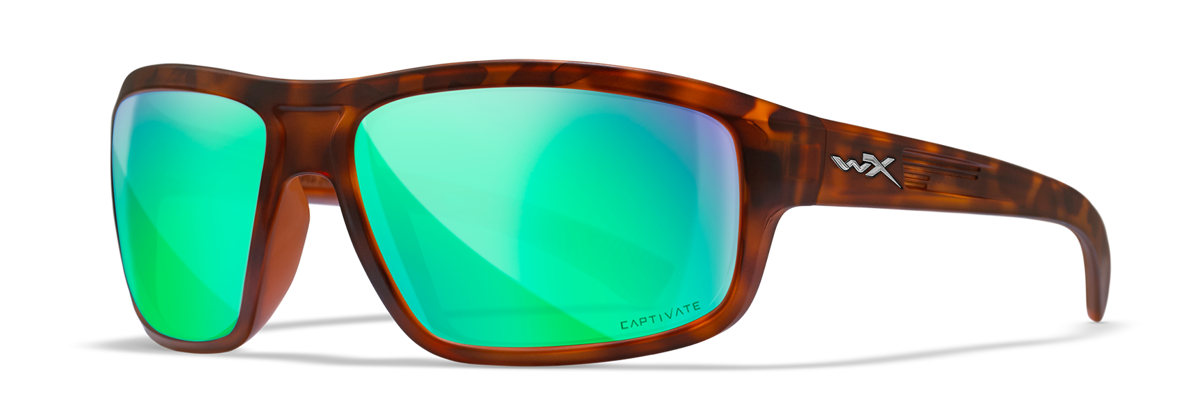 Wiley X WX CONTEND Oval Sunglasses  Matte Demi 62-17-130