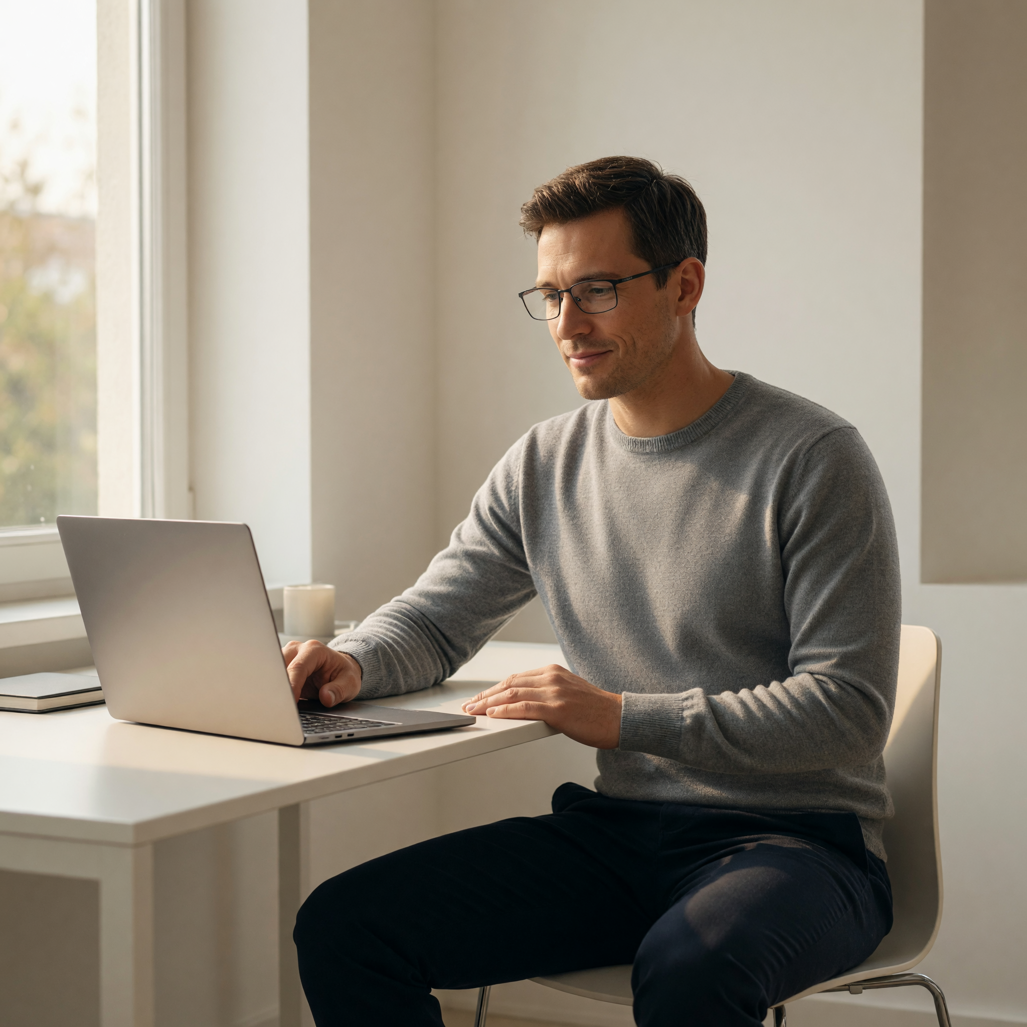 Burberry BE1268 matte black rectangular metal eyeglasses for men, ideal for blue light lens upgrades and all-day computer wear