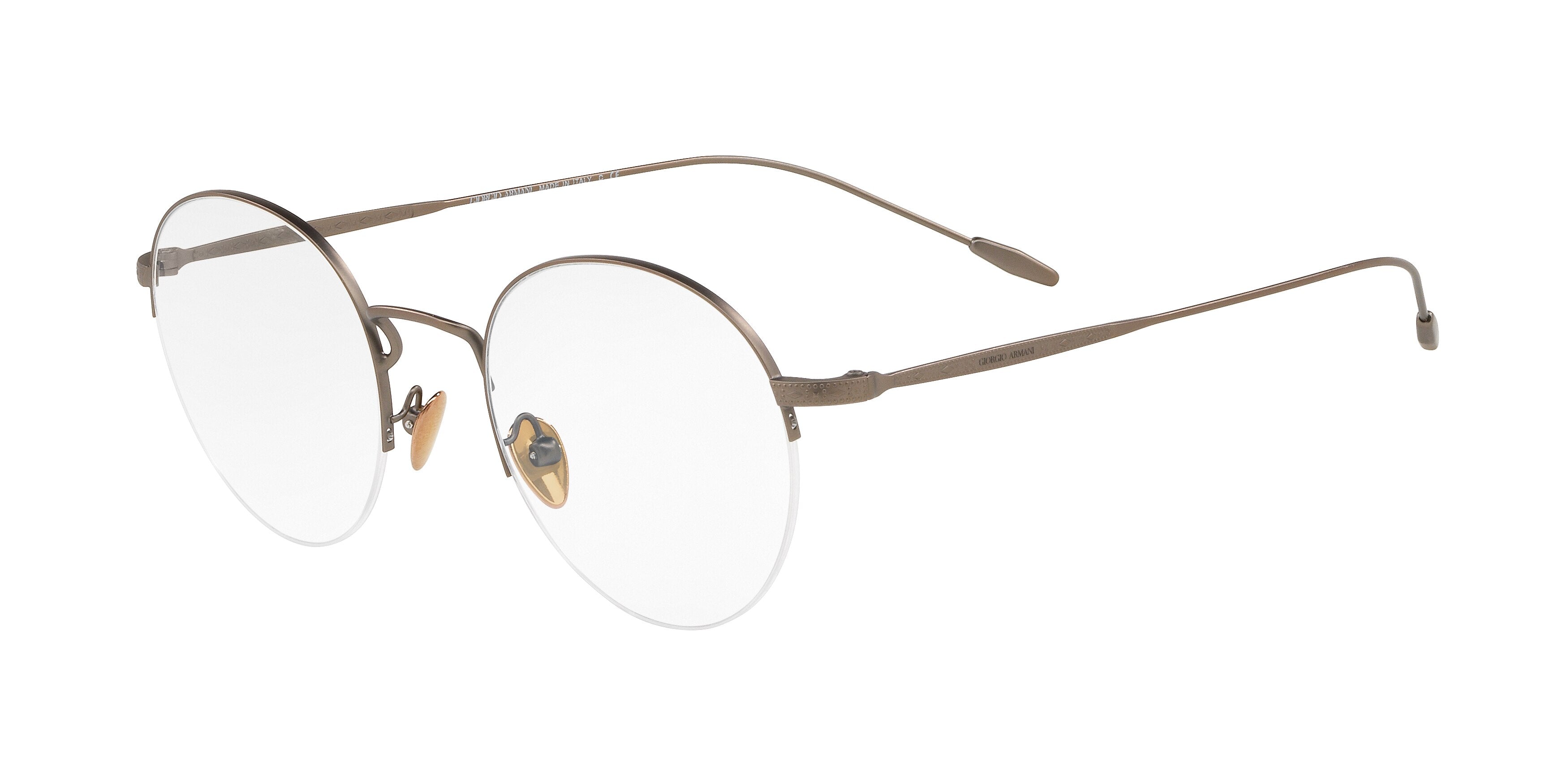 Giorgio Armani AR5079 Phantos Eyeglasses  3006-Matte Bronze 50-145-21 - Color Map Copper