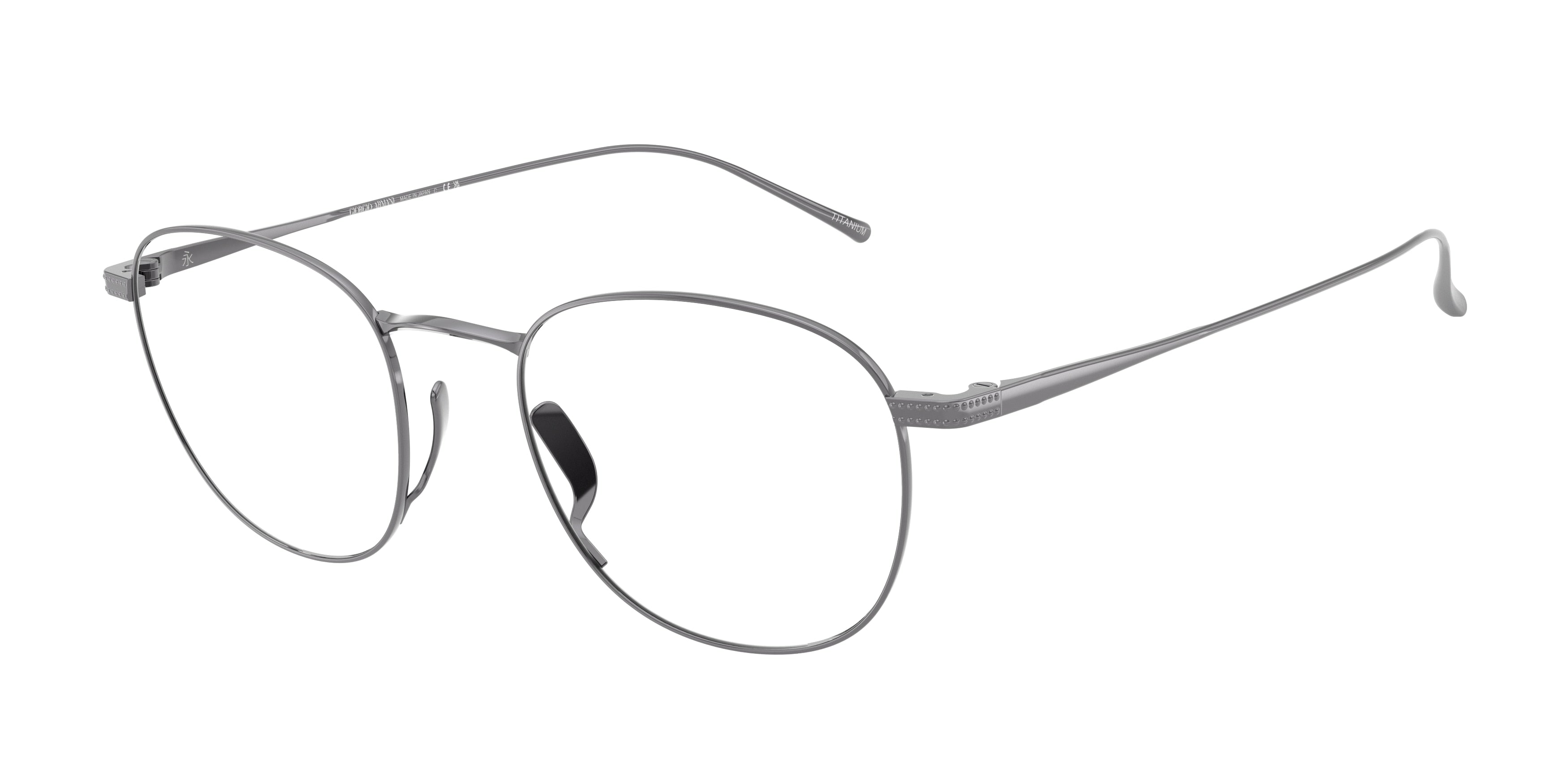 Giorgio Armani AR5148T Phantos Eyeglasses  3385-Gunmetal 50-145-20 - Color Map Grey