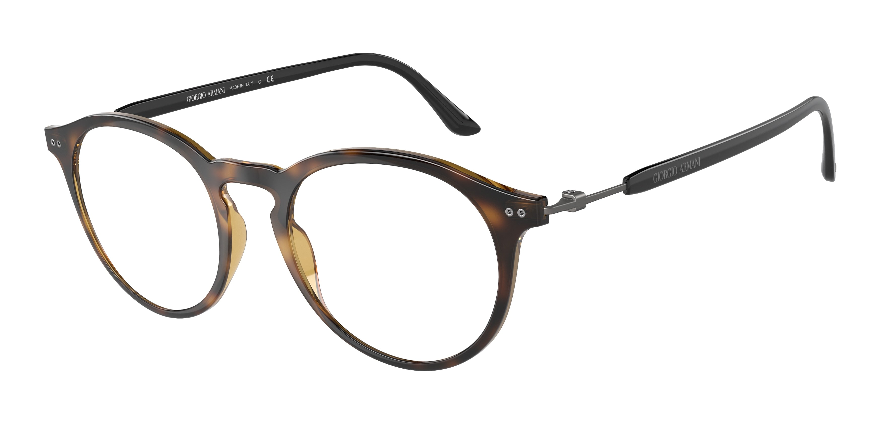 Giorgio Armani AR7040 Phantos Eyeglasses  5947-Havana 48-145-19 - Color Map Tortoise