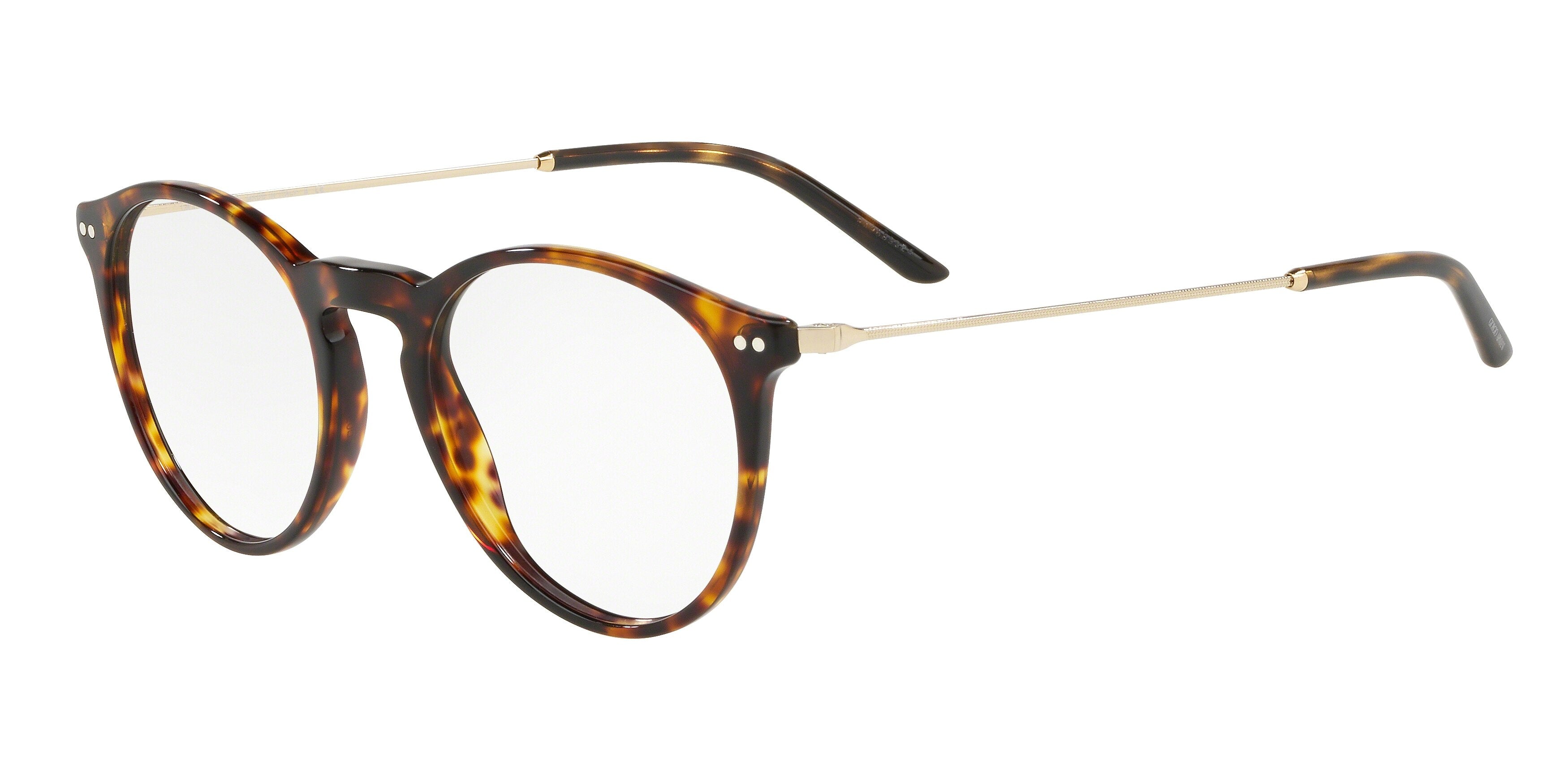 Giorgio Armani AR7161F Phantos Eyeglasses  5026-Dark Havana 50-145-20 - Color Map Brown