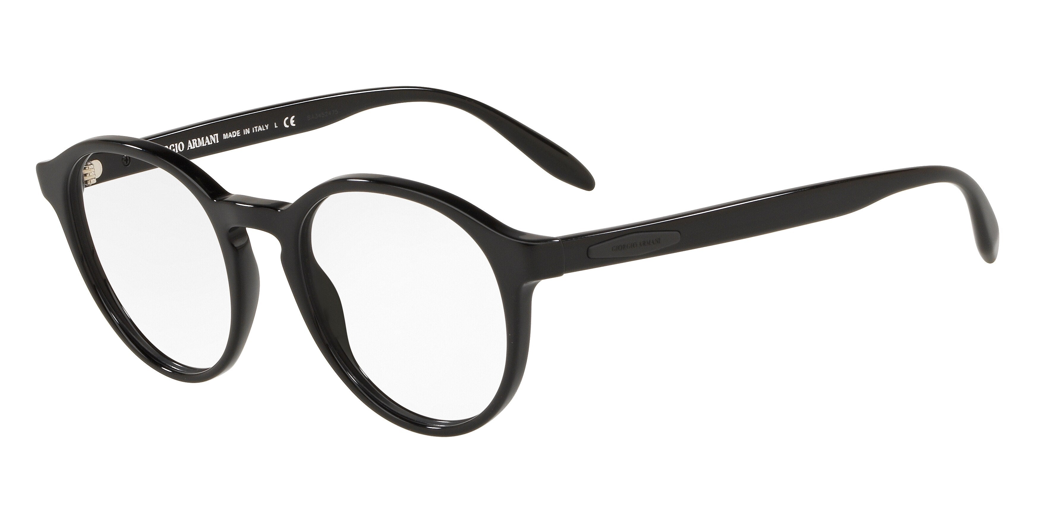 Giorgio Armani AR7162 Phantos Eyeglasses  5001-Black 49-145-20 - Color Map Black