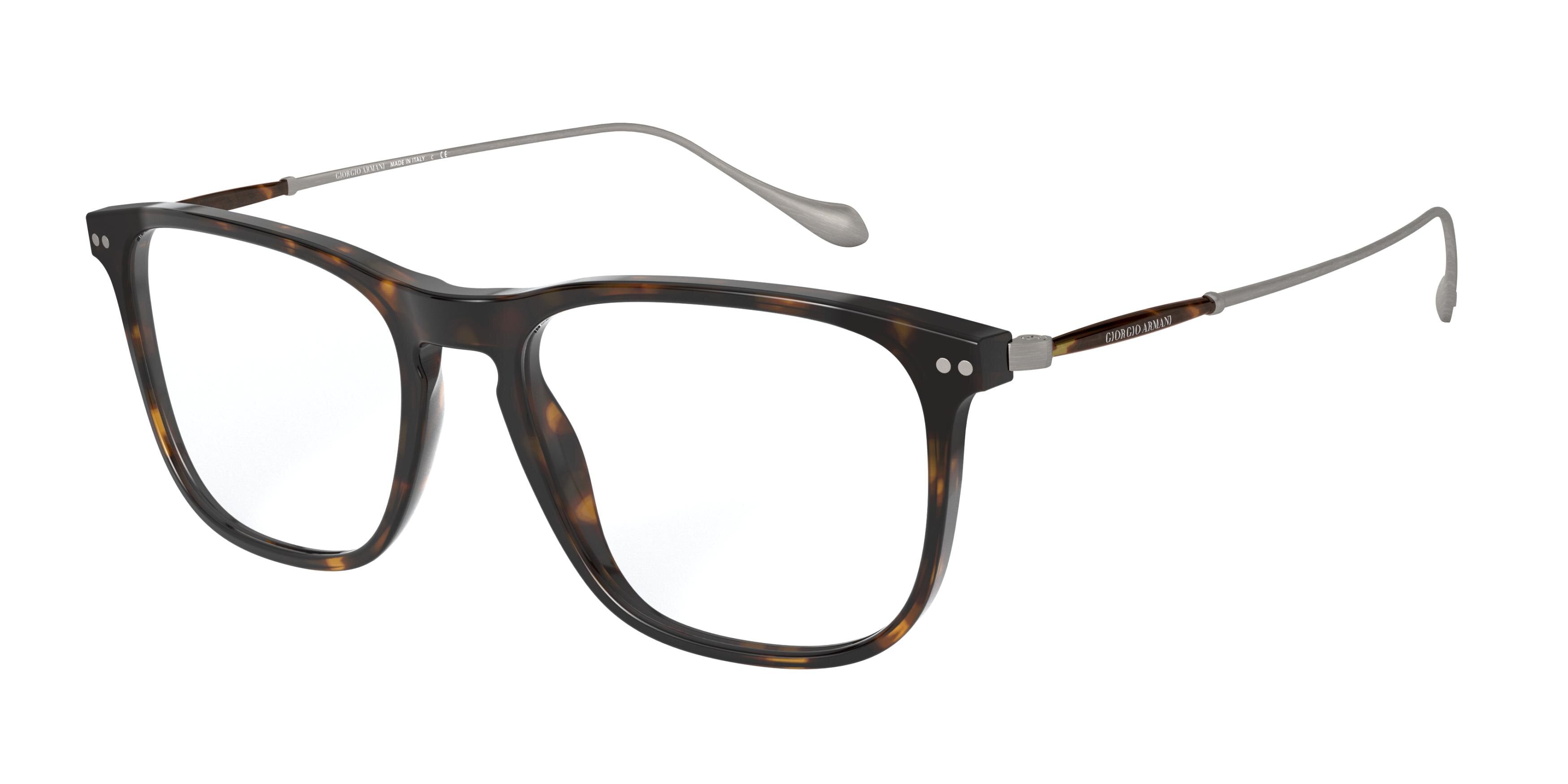 Giorgio Armani AR7174 Rectangle Eyeglasses  5026-Havana 54-145-18 - Color Map Tortoise