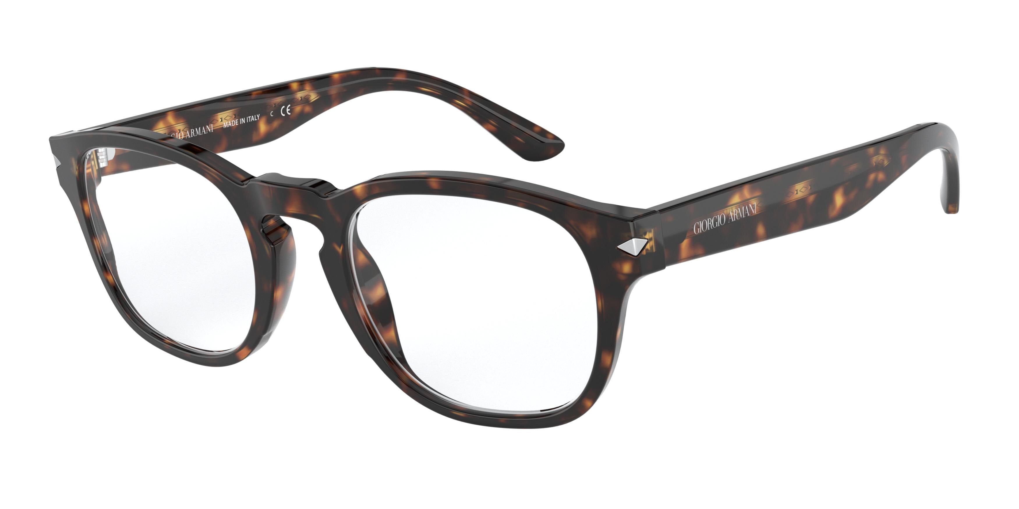 Giorgio Armani AR7194 Pillow Eyeglasses  5026-Havana 51-145-22 - Color Map Tortoise