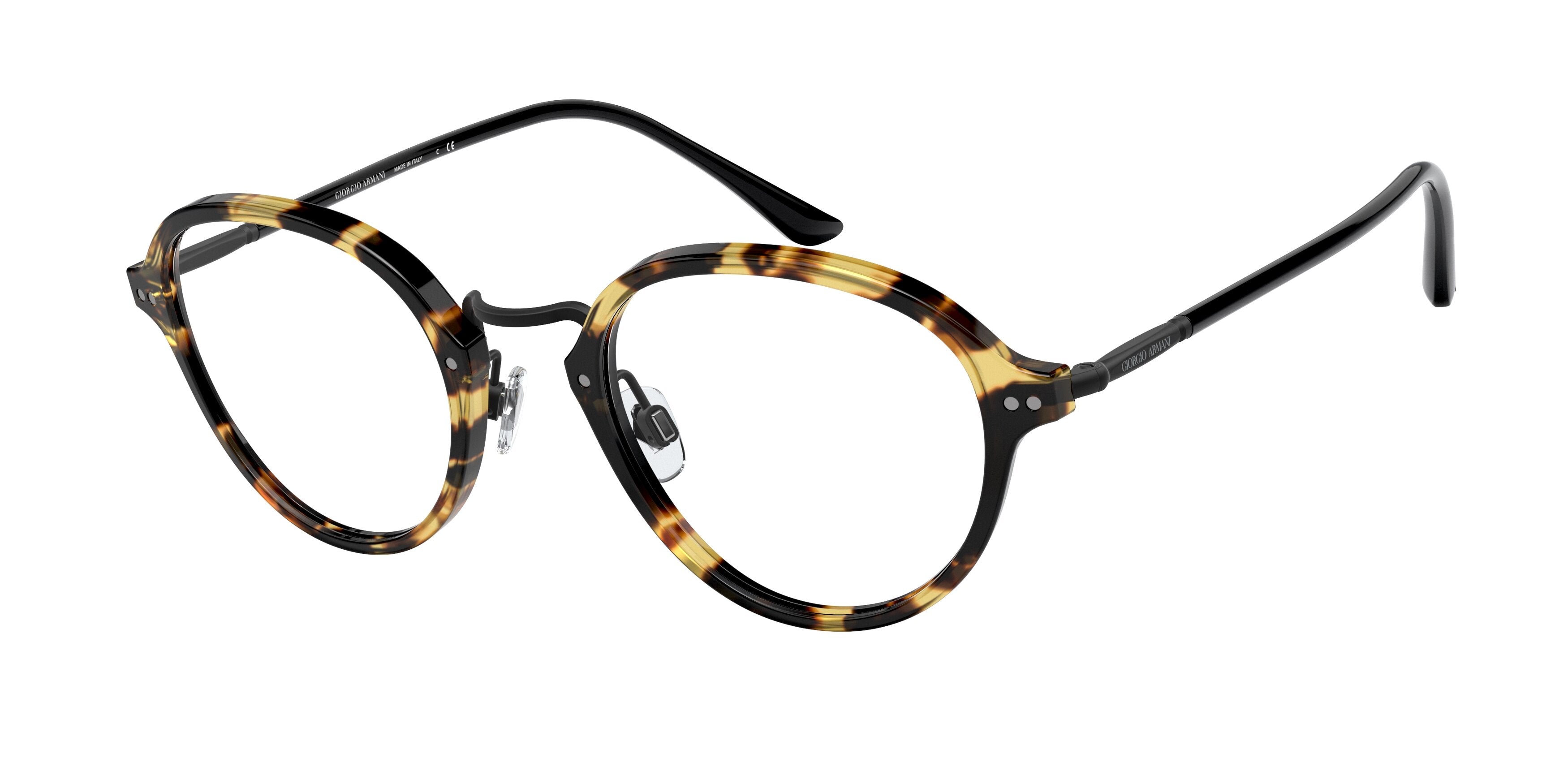 Giorgio Armani AR7198 Phantos Eyeglasses  5839-Havana 51-145-22 - Color Map Tortoise