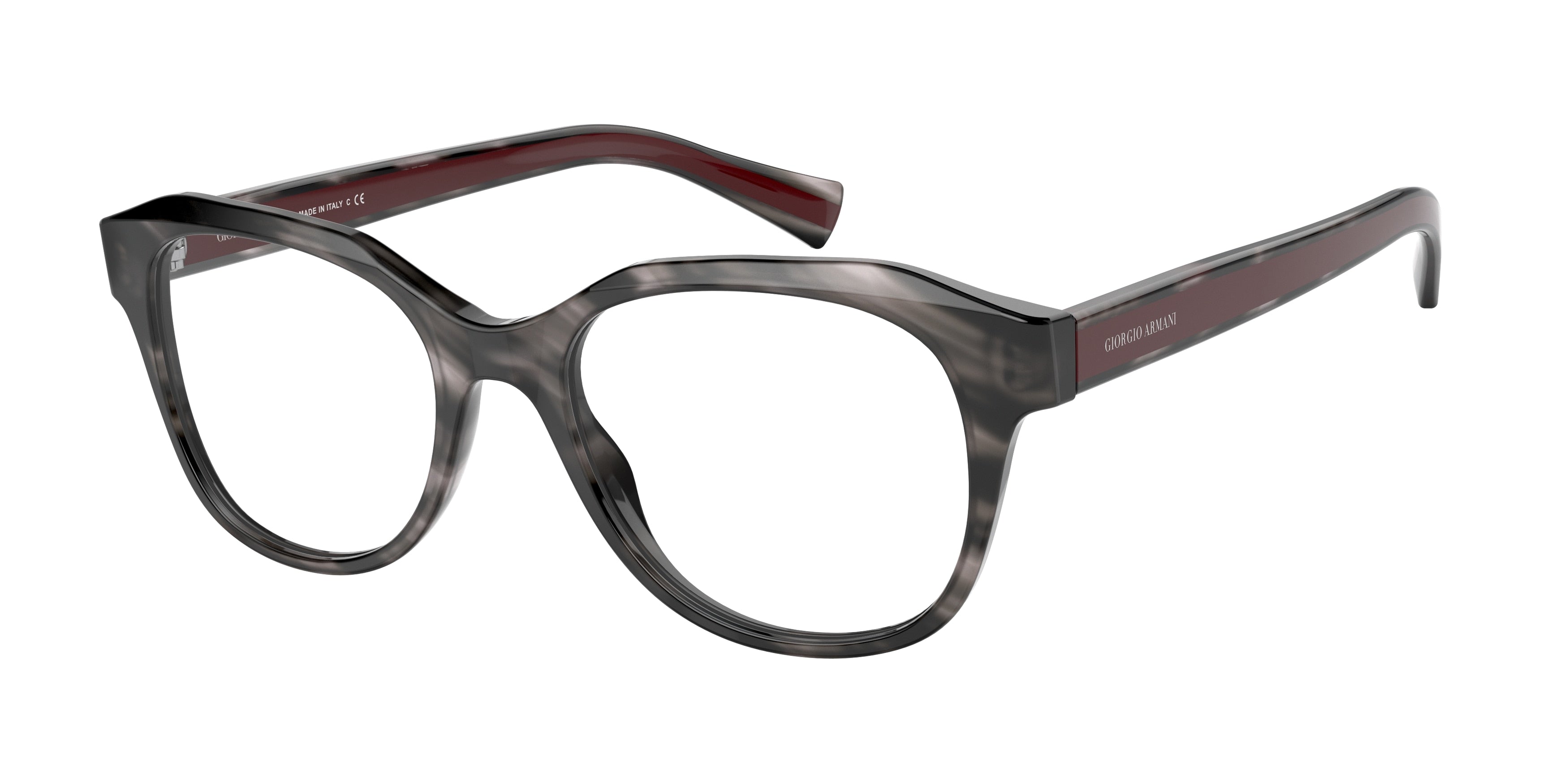 Giorgio Armani AR7201 Square Eyeglasses  5866-Grey 51-140-18 - Color Map Grey