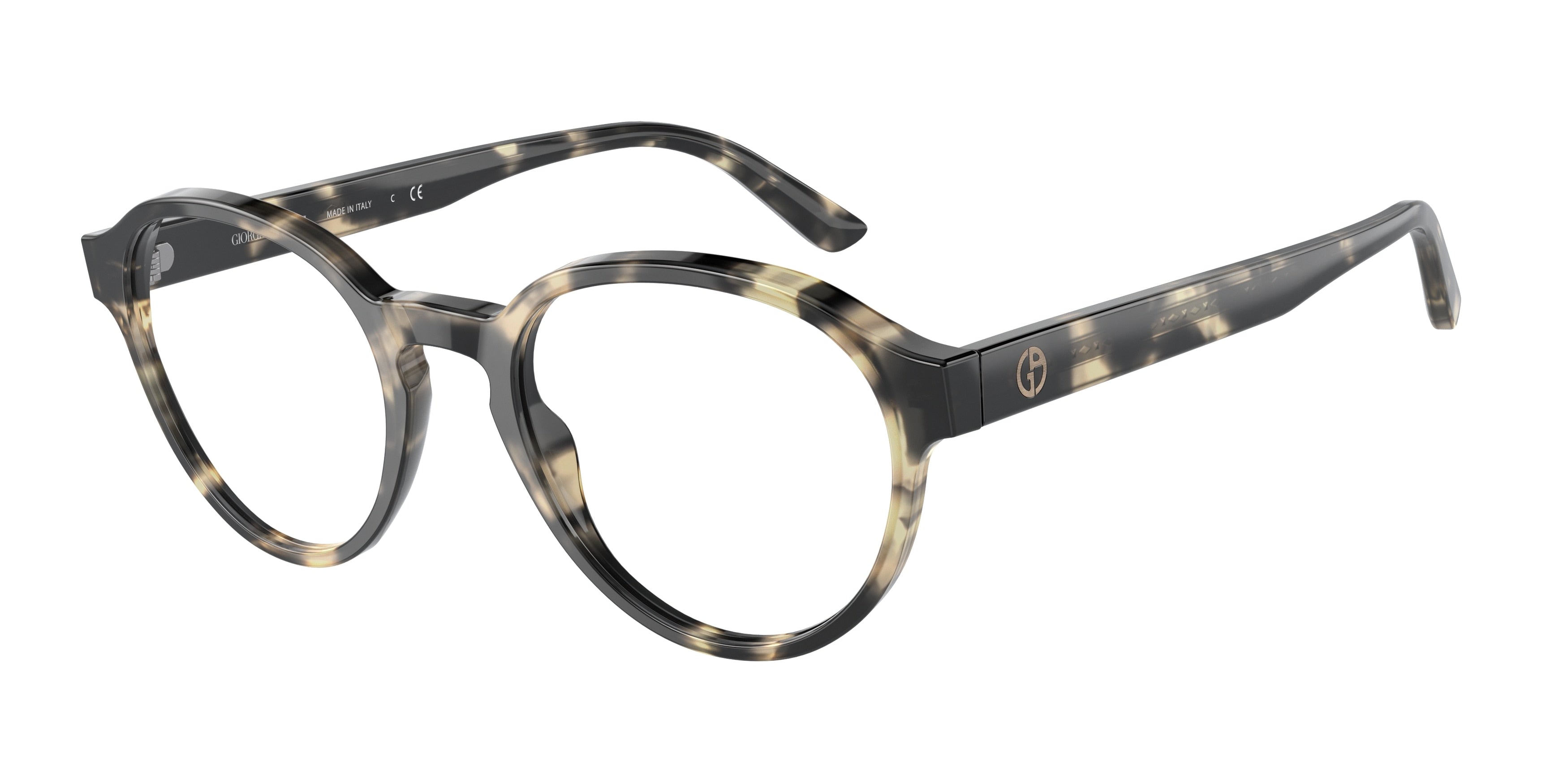 Giorgio Armani AR7207 Phantos Eyeglasses  5873-Grey Havana 48-145-20 - Color Map Tortoise