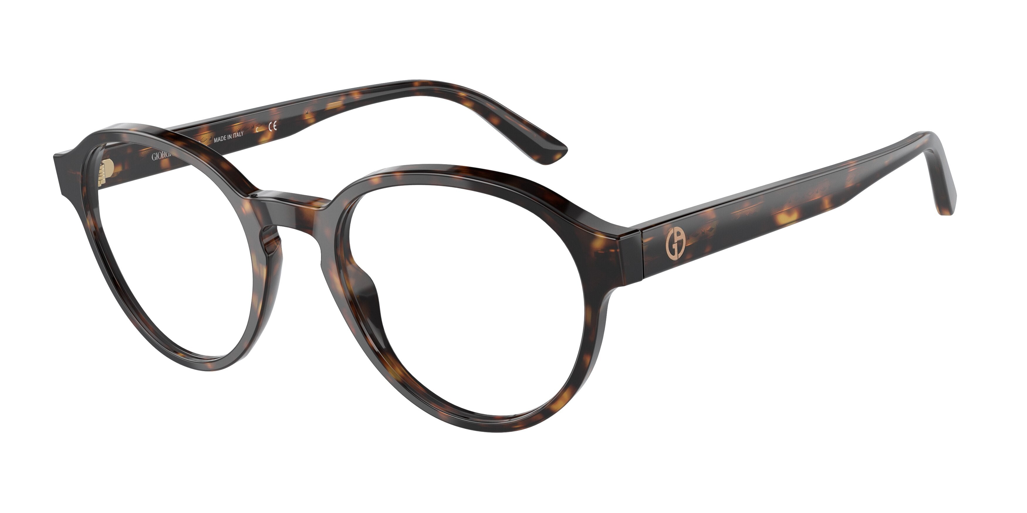 Giorgio Armani AR7207 Phantos Eyeglasses  5879-Havana 48-145-20 - Color Map Tortoise