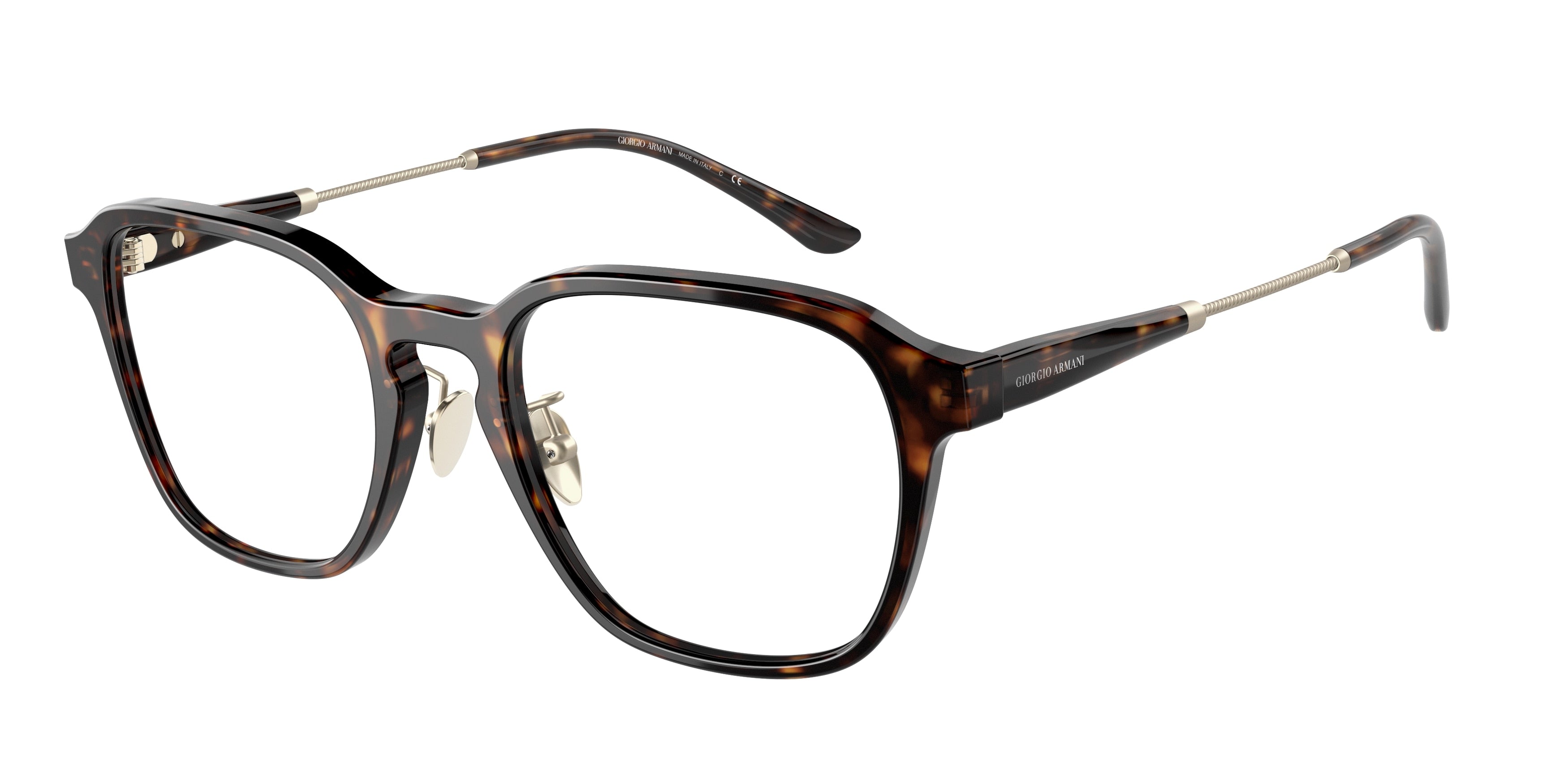 Giorgio Armani AR7220 Pillow Eyeglasses  5026-Havana 52-145-20 - Color Map Tortoise