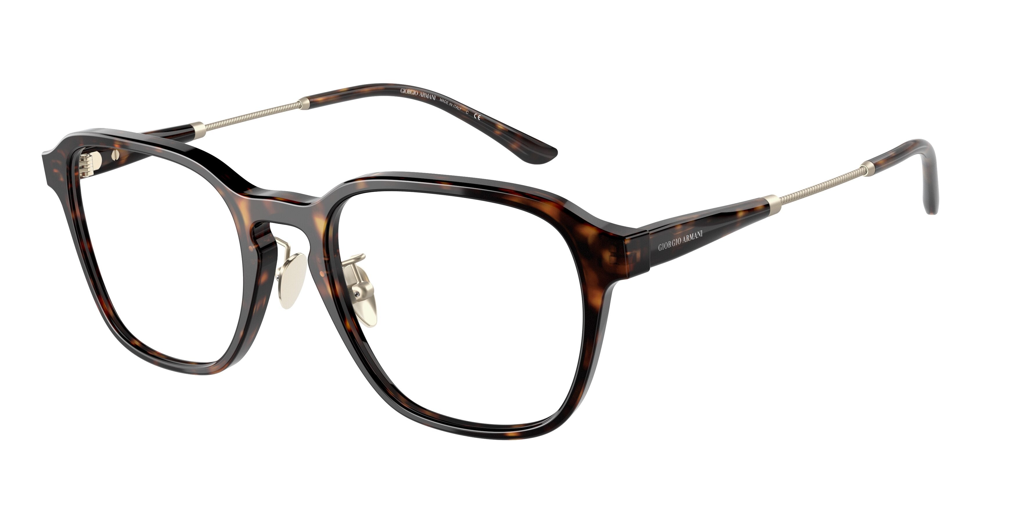 Giorgio Armani AR7220 Pillow Eyeglasses  5026-Havana 52-145-20 - Color Map Tortoise