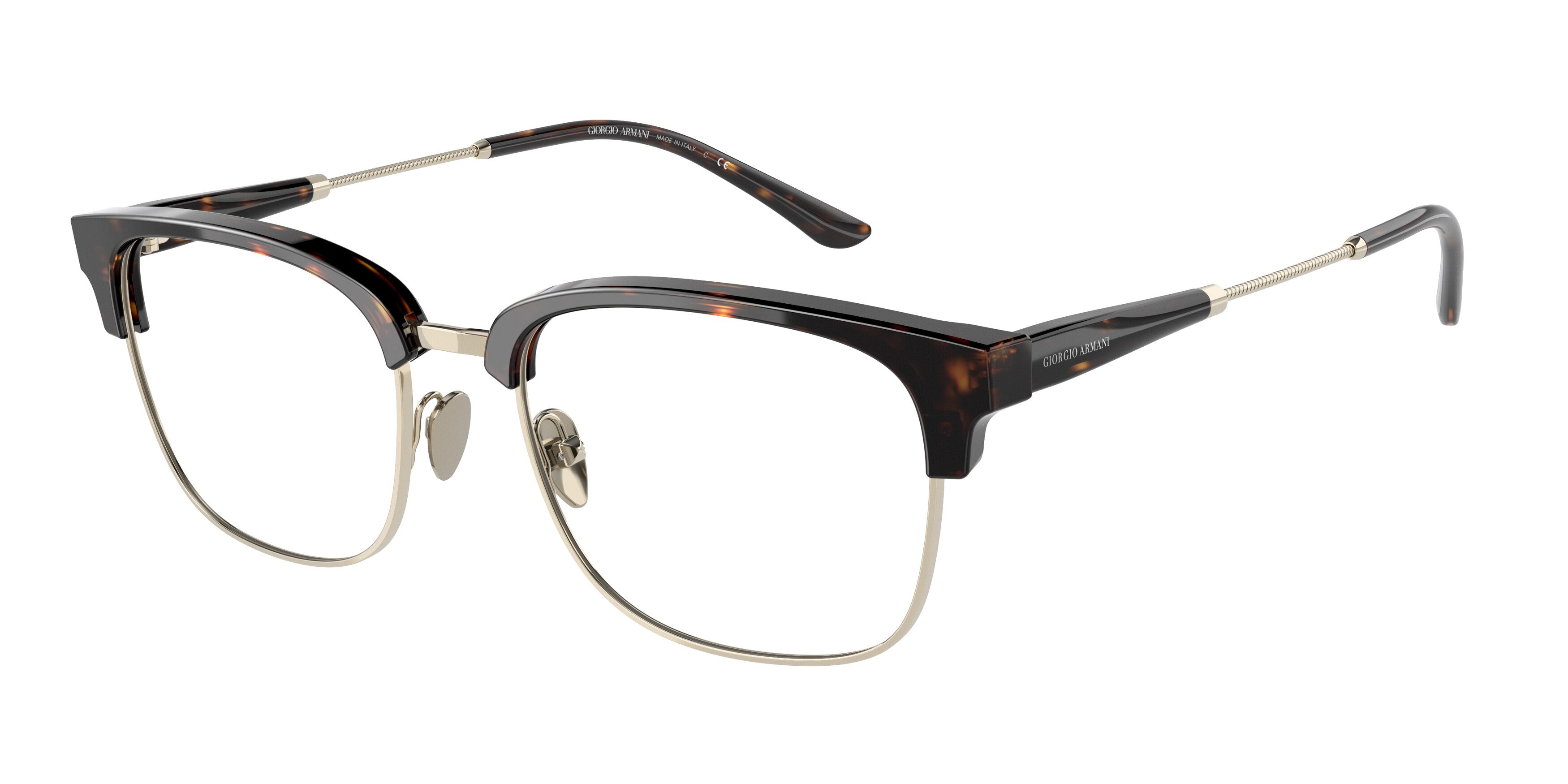 Giorgio Armani AR7225 Rectangle Eyeglasses  5026-Havana 54-145-19 - Color Map Tortoise