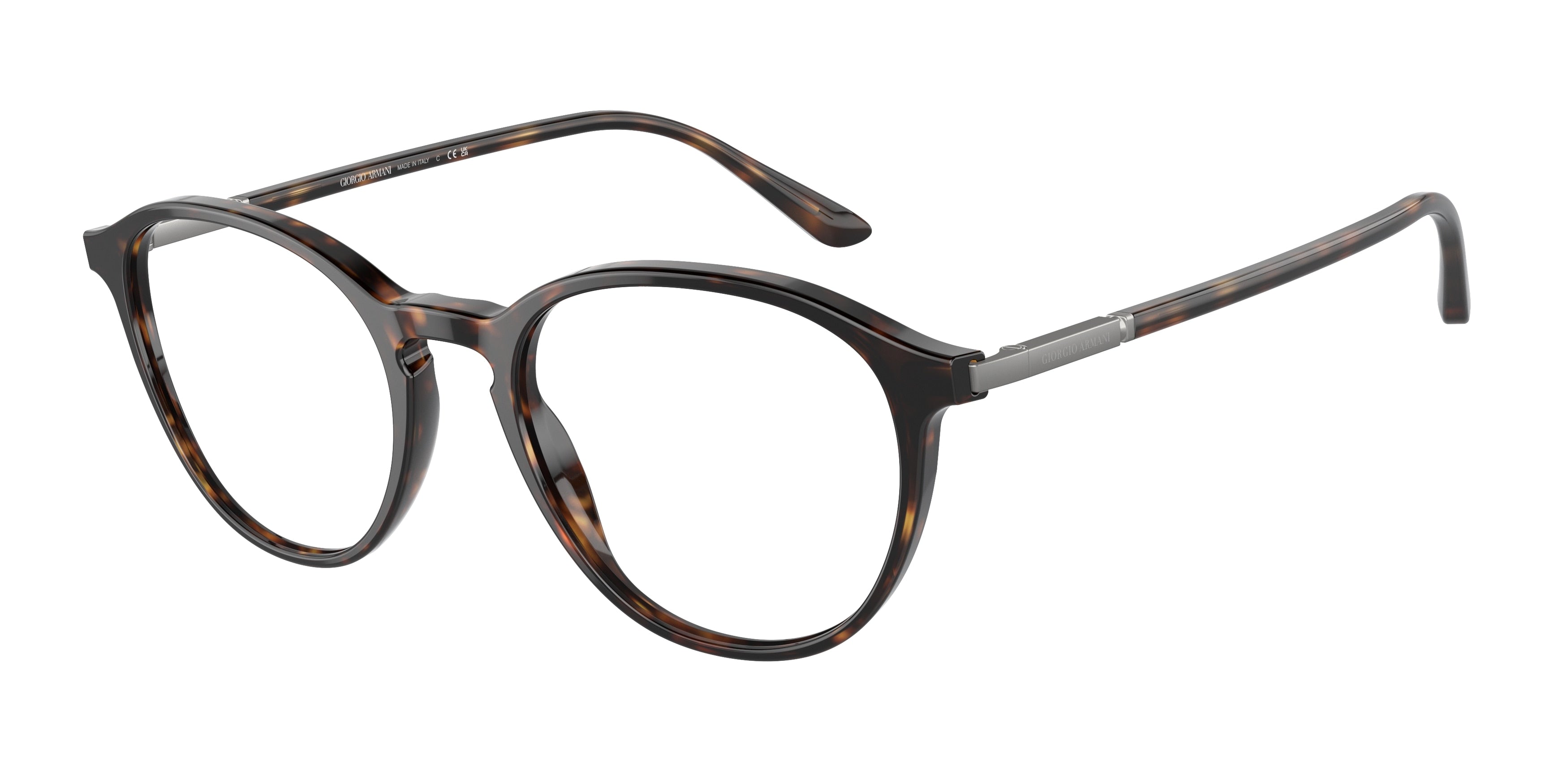 Giorgio Armani AR7237F Phantos Eyeglasses  5026-Havana 53-150-19 - Color Map Tortoise