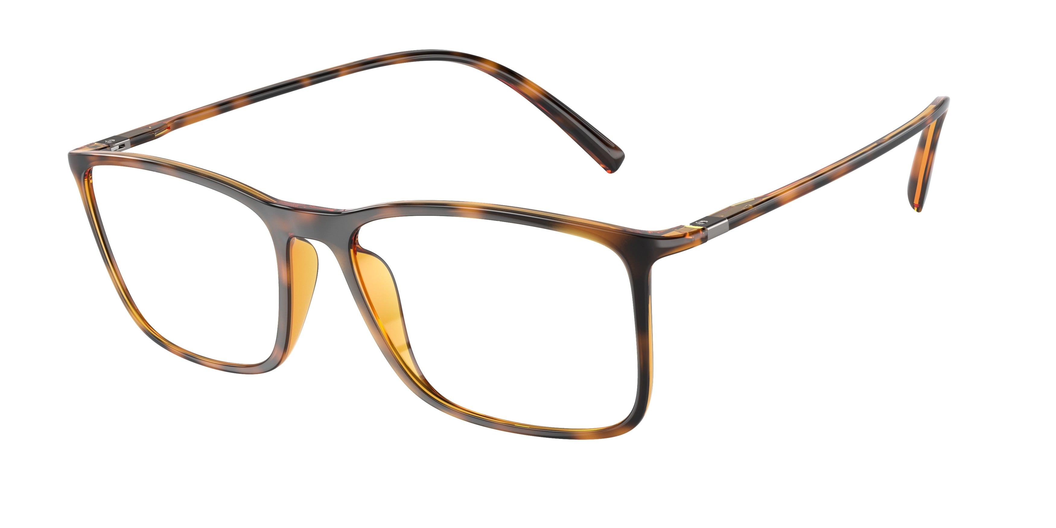 Giorgio Armani AR7244U Rectangle Eyeglasses  5026-Havana 55-145-17 - Color Map Tortoise