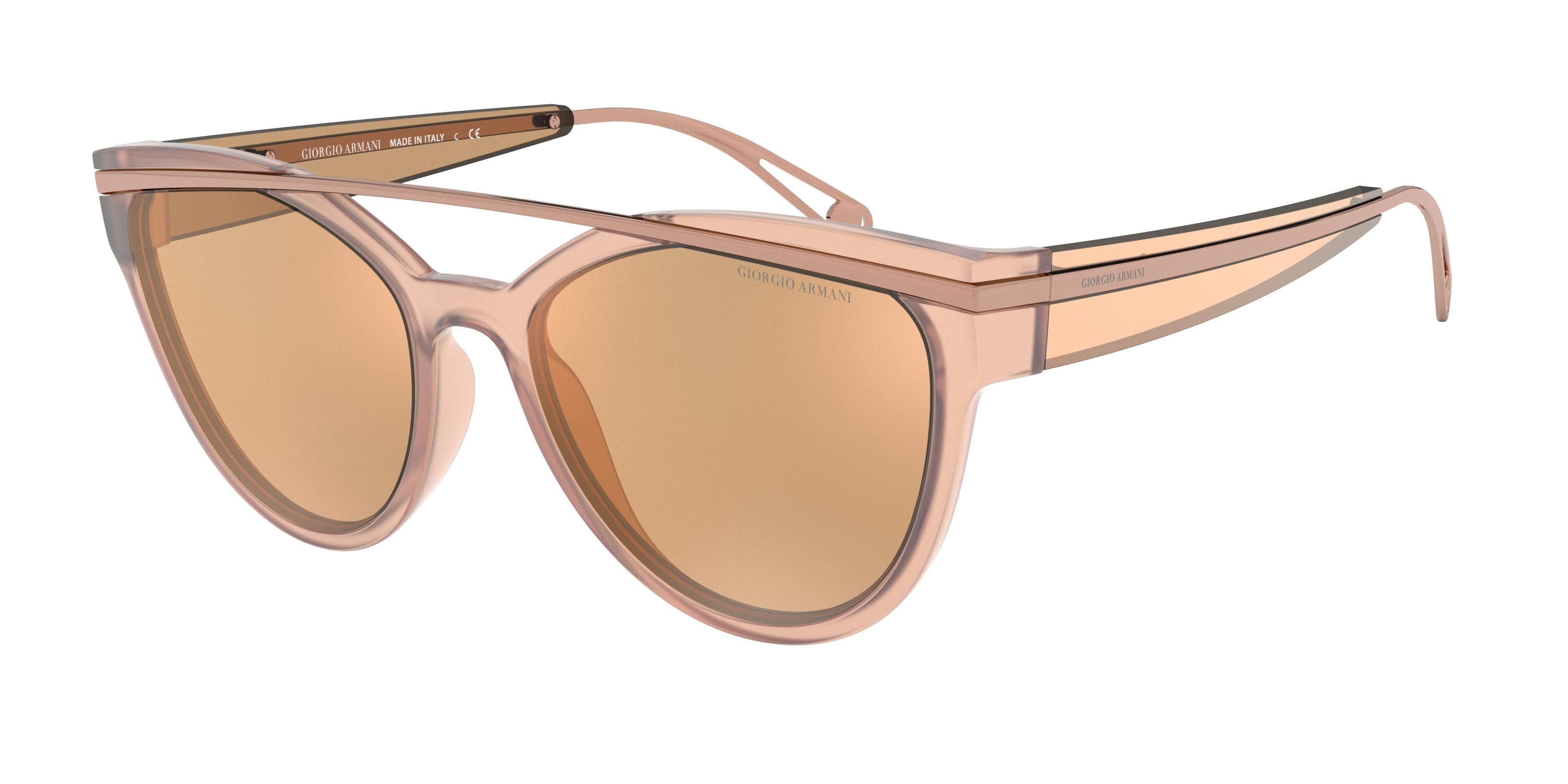 Giorgio Armani AR8124 Cat Eye Sunglasses  57822Y-Beige 53-140-19 - Color Map Beige