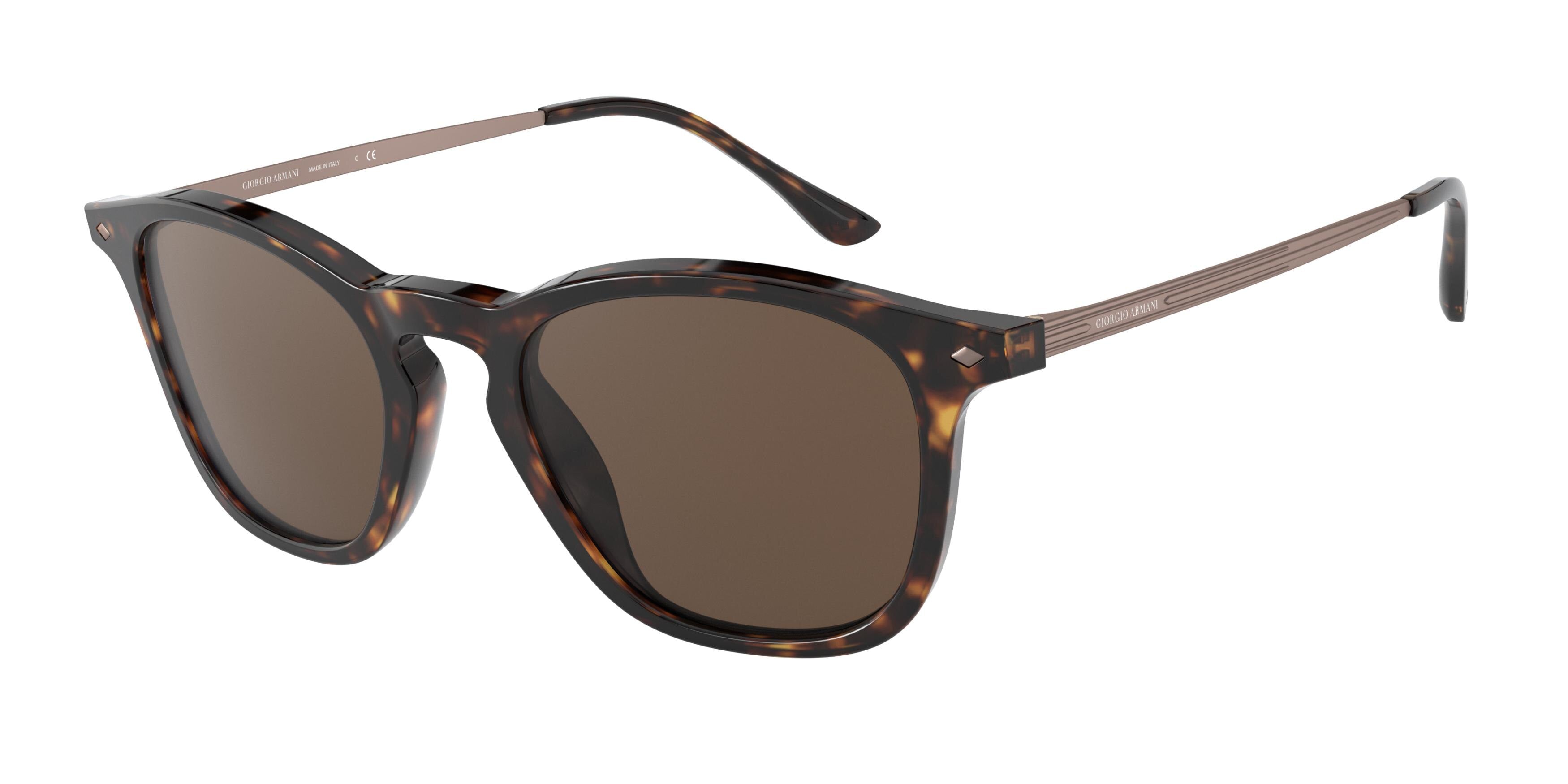 Giorgio Armani AR8128 Phantos Sunglasses  502673-Havana 51-145-21 - Color Map Tortoise