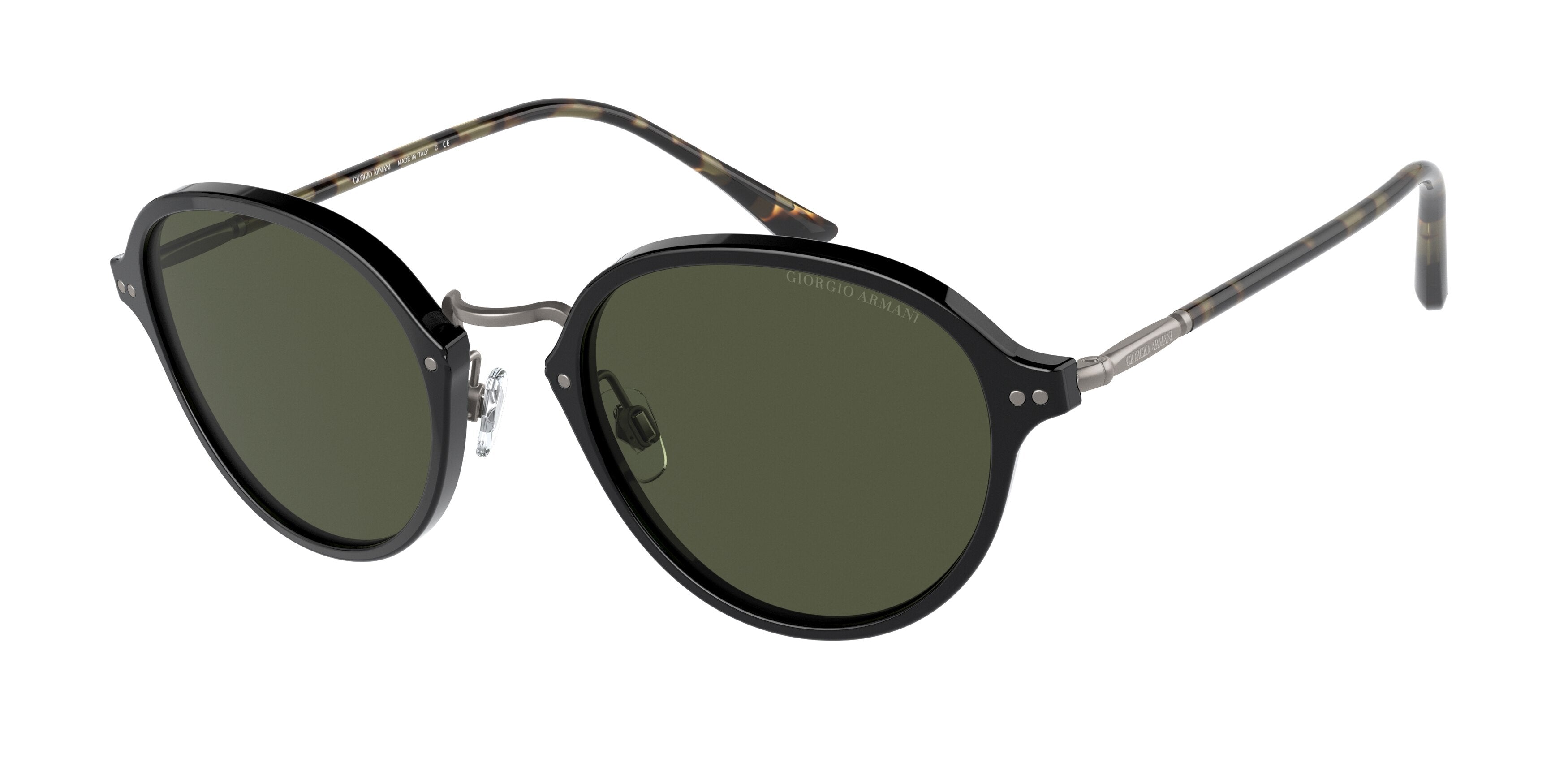 Giorgio Armani AR8139 Phantos Sunglasses  500131-Black 51-145-22 - Color Map Black