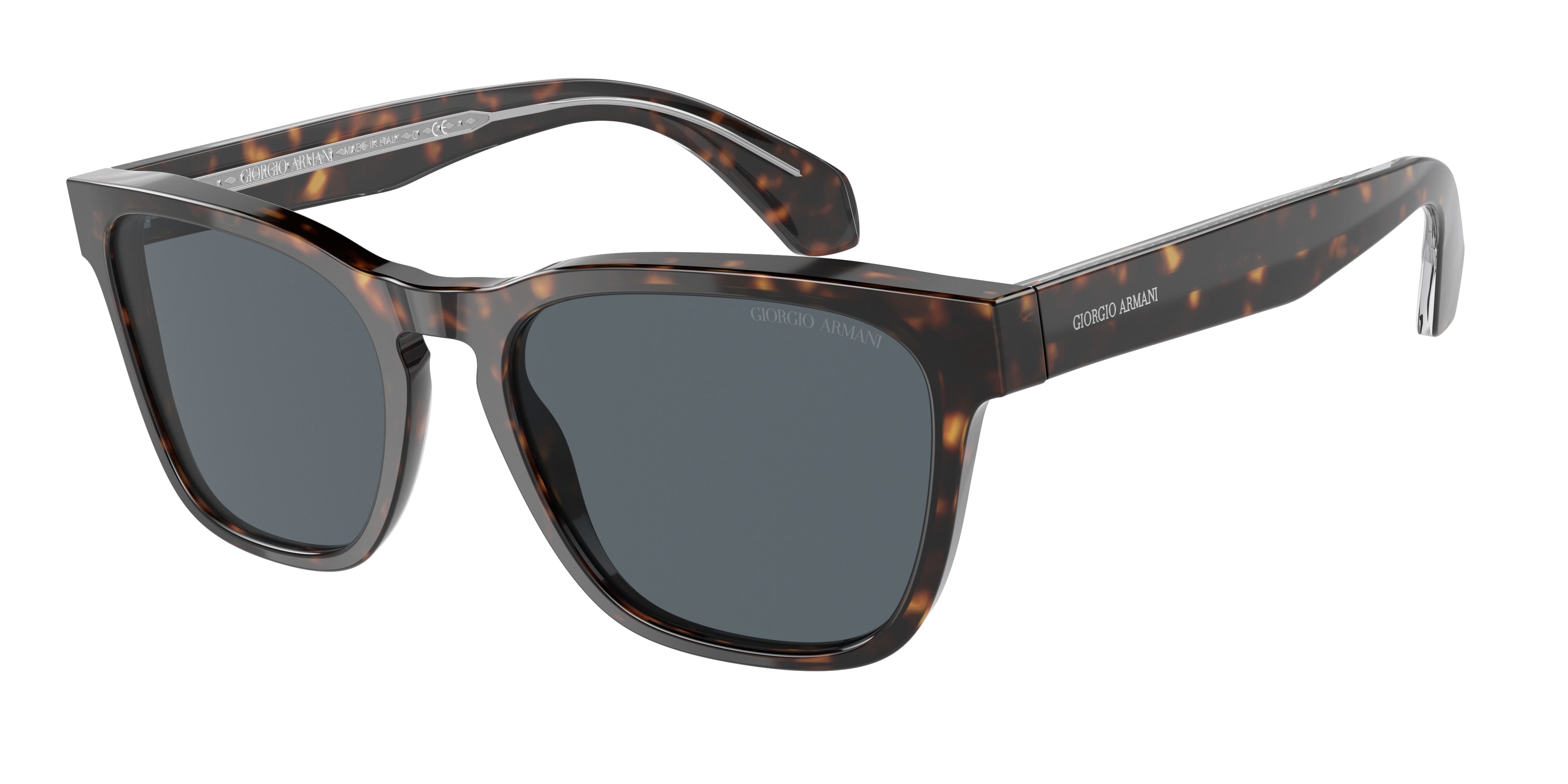 Giorgio Armani AR8155F Rectangle Sunglasses  5879R5-Havana 57-145-19 - Color Map Tortoise