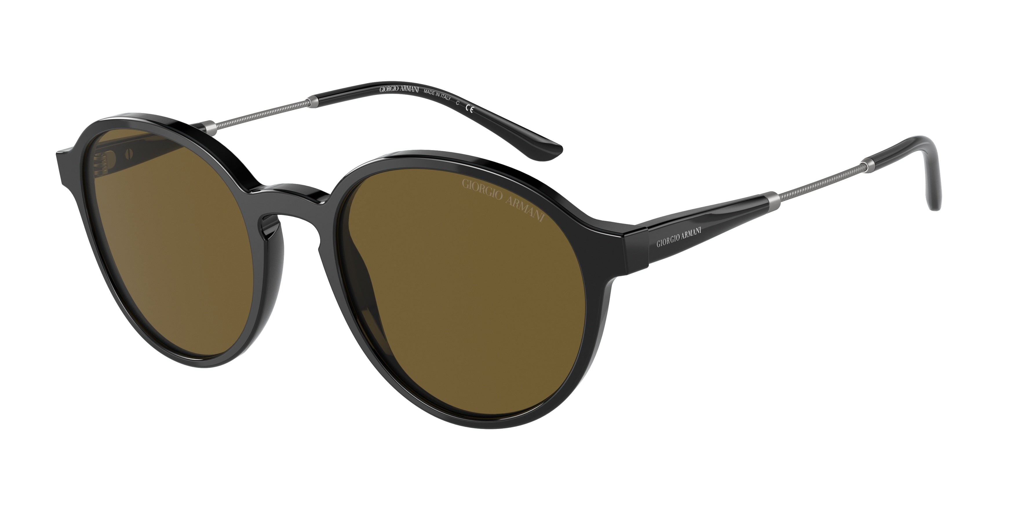 Giorgio Armani AR8160 Phantos Sunglasses  500173-Black 51-145-20 - Color Map Black