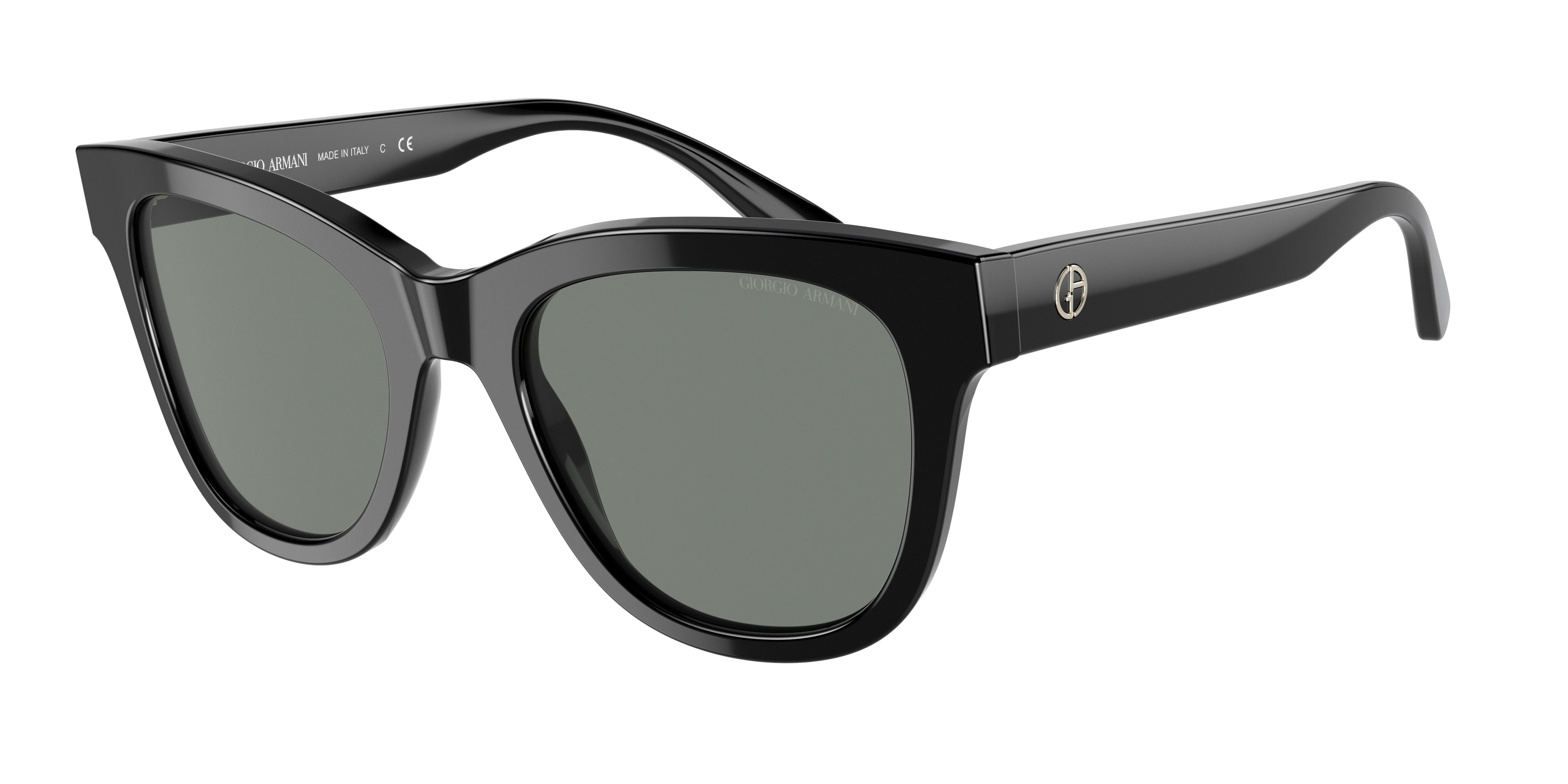 Giorgio Armani AR8165 Pillow Sunglasses  500111-Black 51-140-20 - Color Map Black
