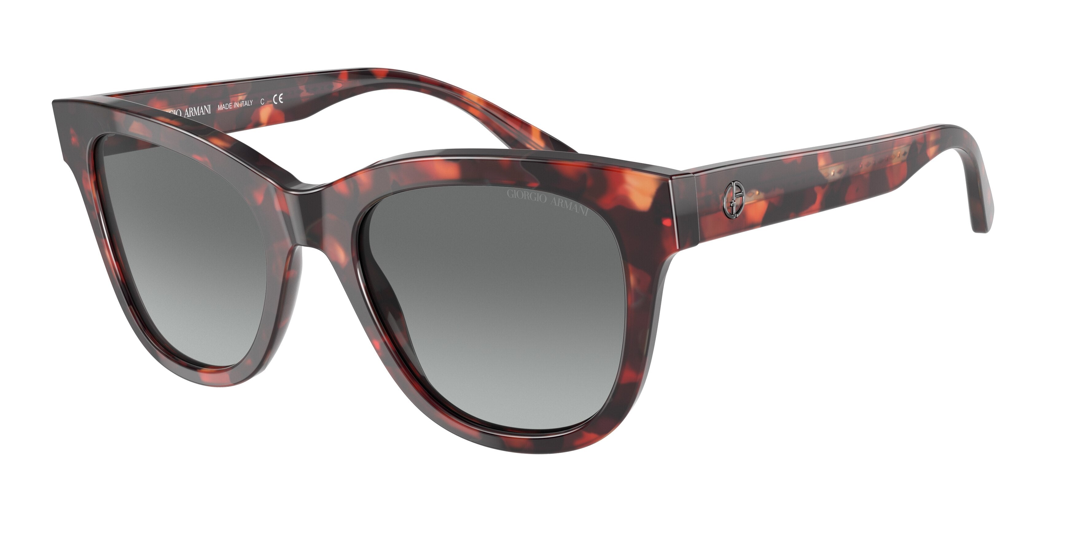 Giorgio Armani AR8165 Pillow Sunglasses  592611-Red Tortoise 51-140-20 - Color Map Red