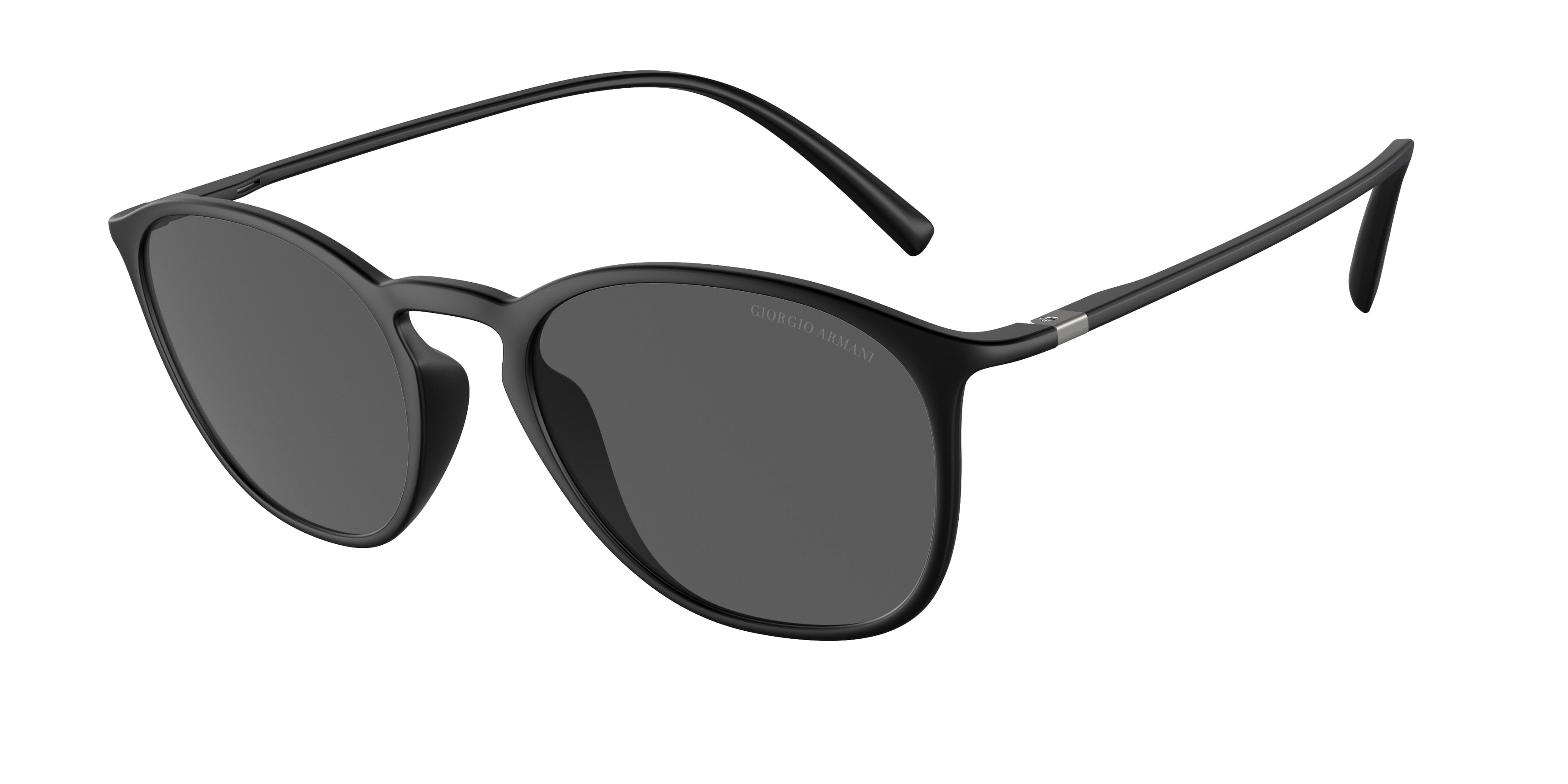 Giorgio Armani AR8186U Square Sunglasses  504287-Matte Black 52-145-20 - Color Map Black