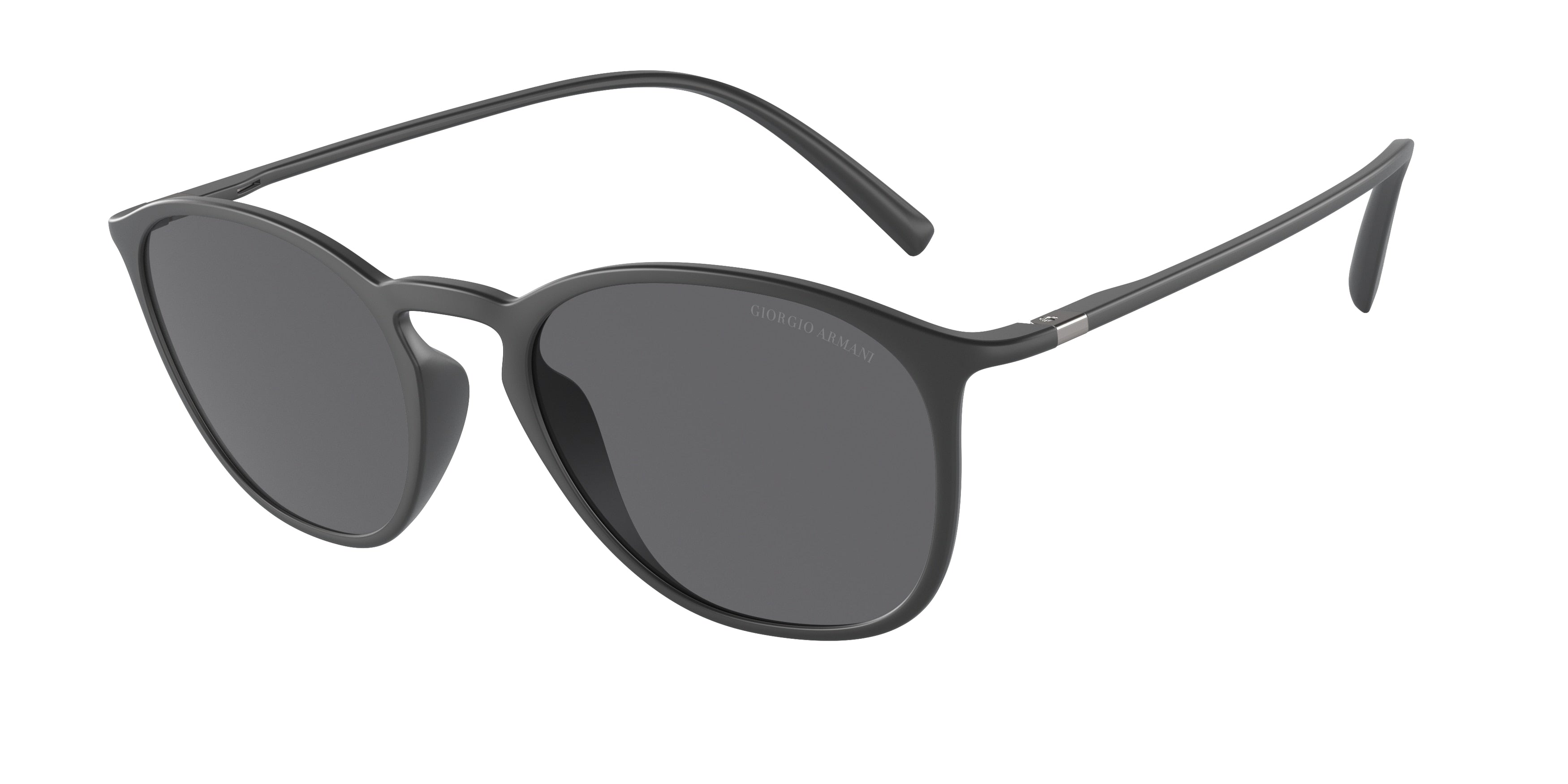 Giorgio Armani AR8186U Square Sunglasses  506081-Matte Grey 52-145-20 - Color Map Grey