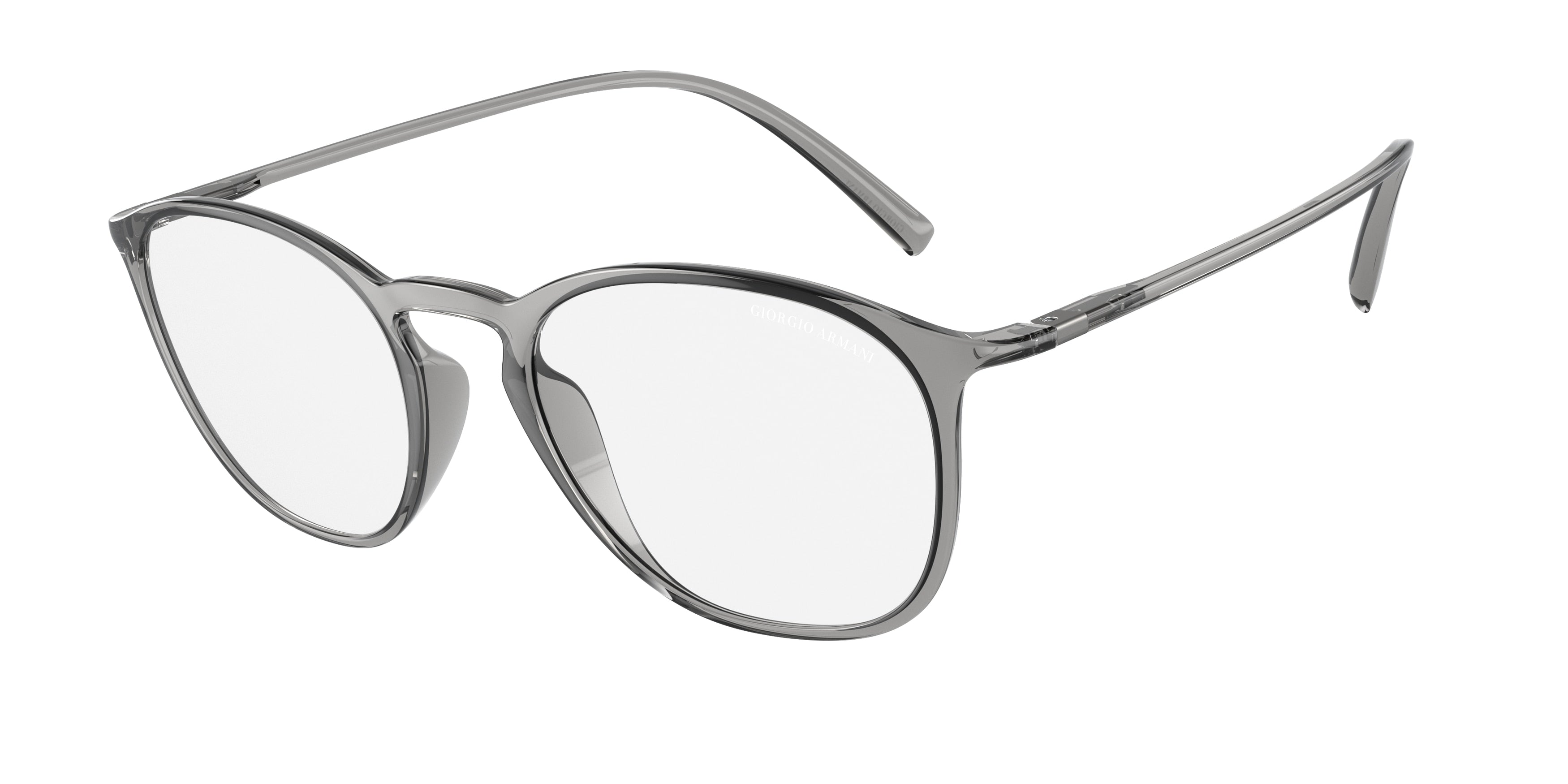 Giorgio Armani AR8186U Square Sunglasses  5948M4-Transparent Grey 52-145-20 - Color Map Grey
