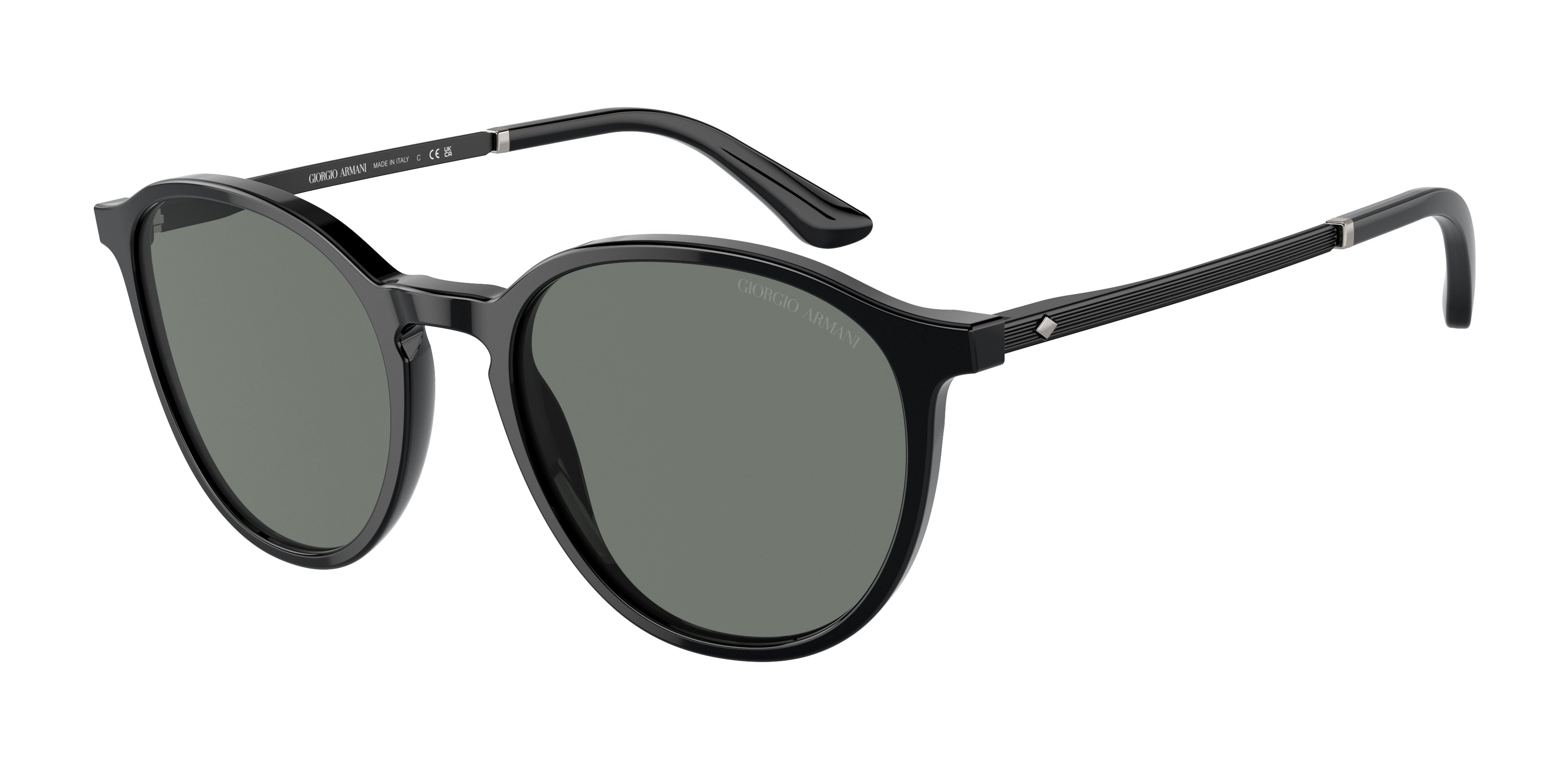 Giorgio Armani AR8196 Phantos Sunglasses  5001/1-Black 51-145-19 - Color Map Black
