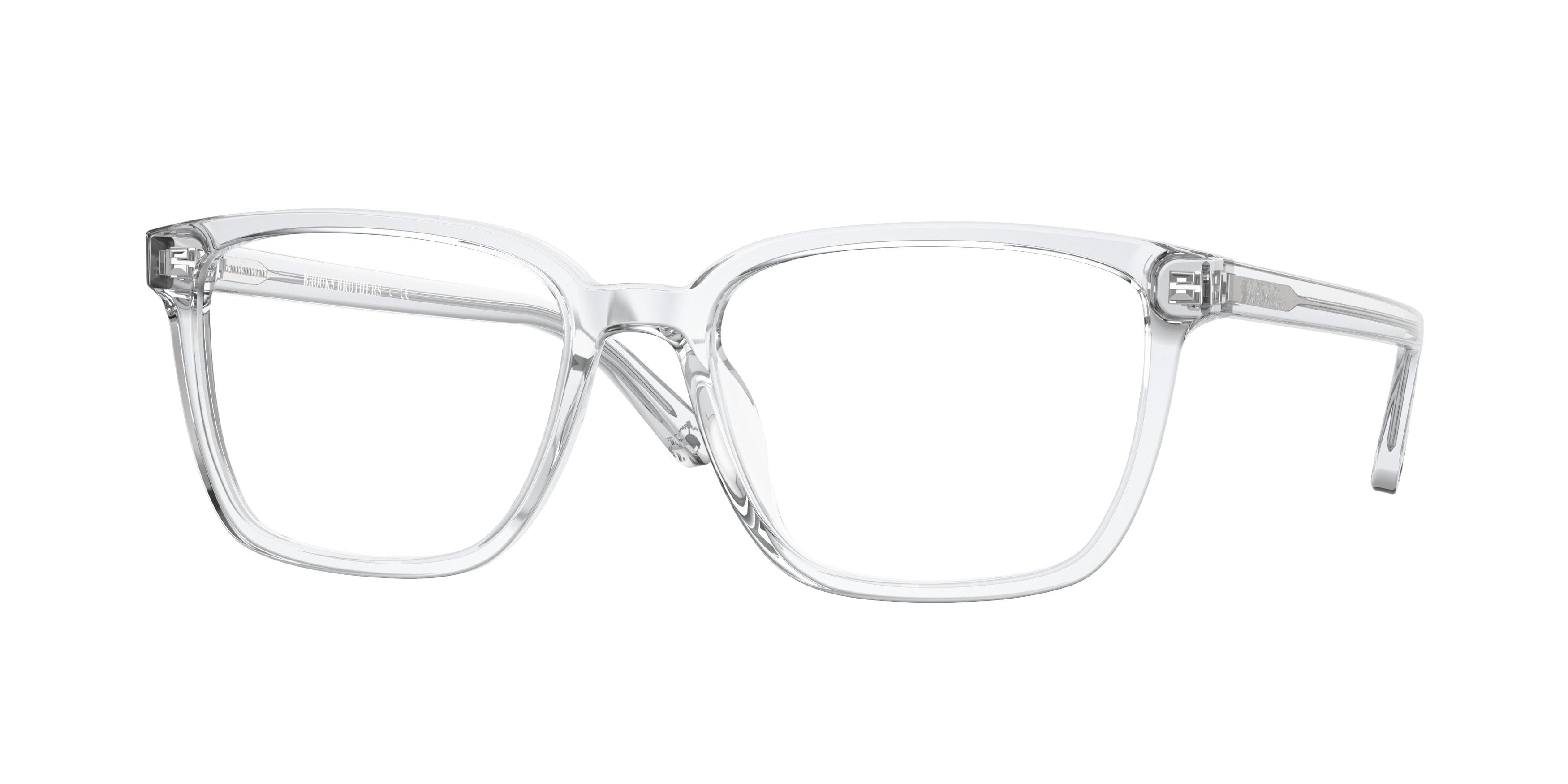 Brooks Brothers BB2052 Pillow Eyeglasses  6144-Clear Transparent 55-145-18 - Color Map Transparent