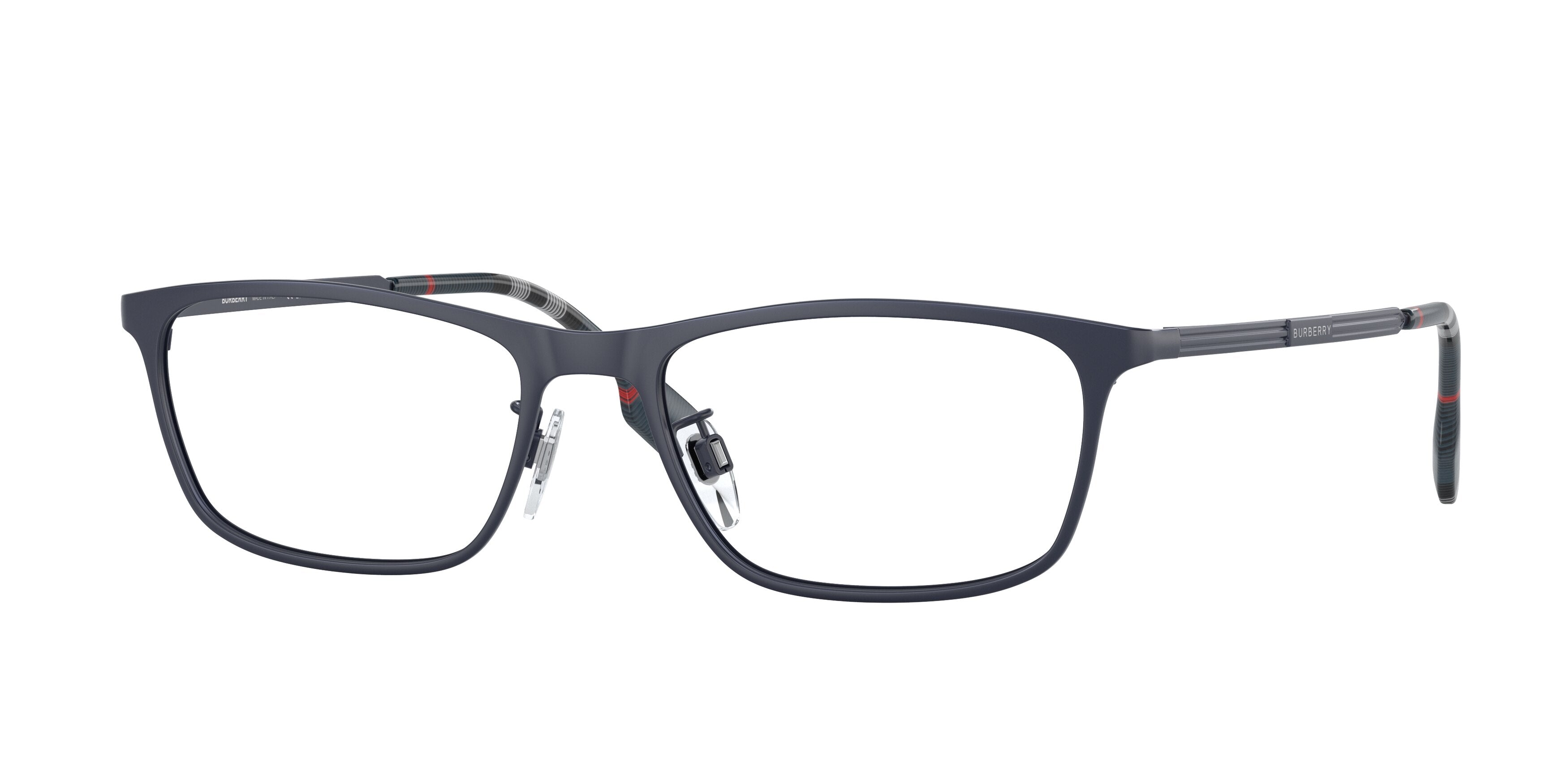 Burberry BE1374TD Rectangle Eyeglasses  1310-Blue 55-145-18 - Color Map Blue