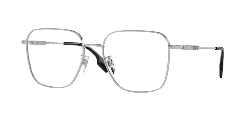 Burberry BE1382D Square Eyeglasses  1005-Silver 55-140-17 - Color Map Silver
