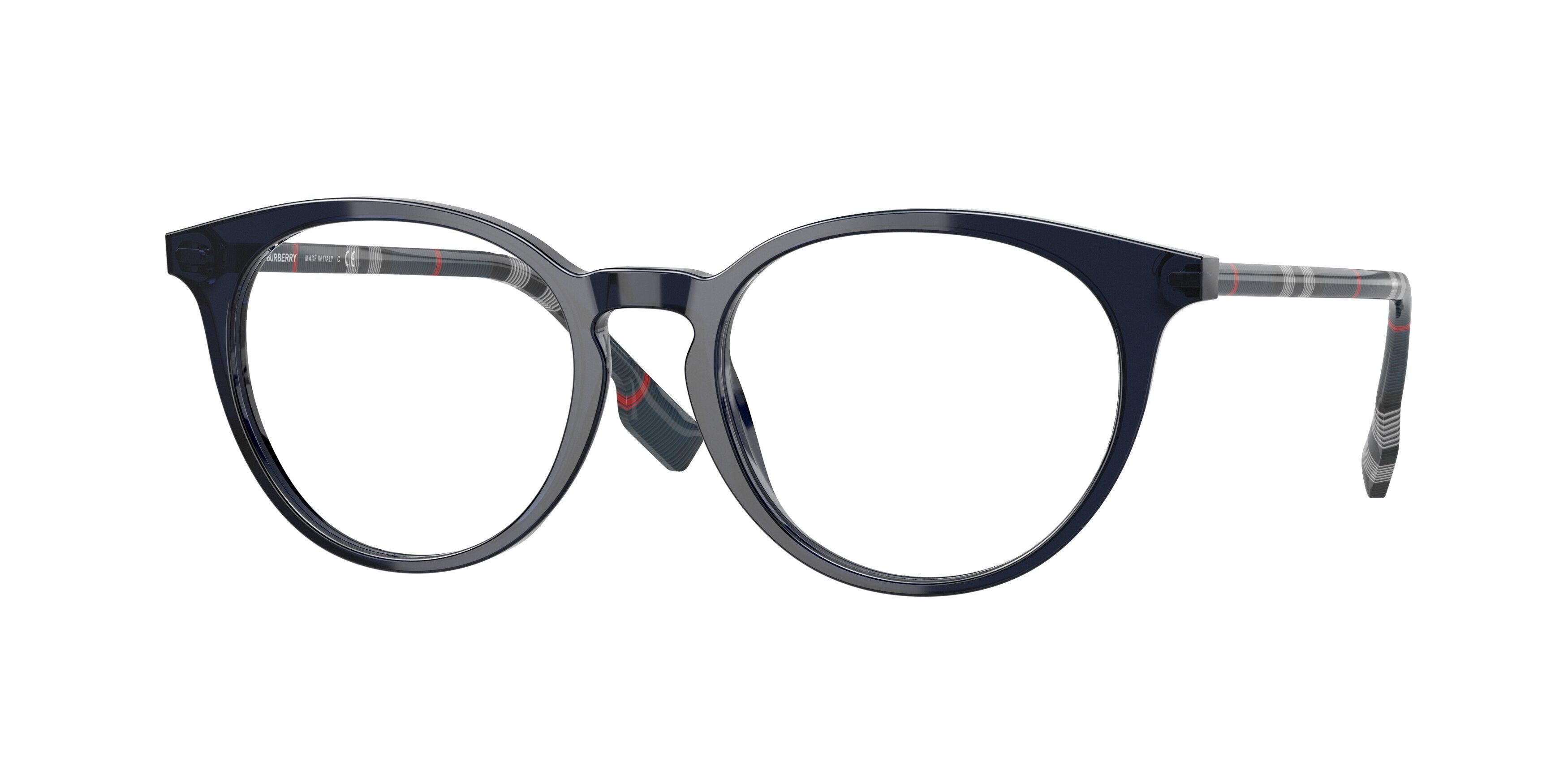 Burberry CHALCOT BE2318 Phantos Eyeglasses  4011-Blue 51-140-18 - Color Map Blue