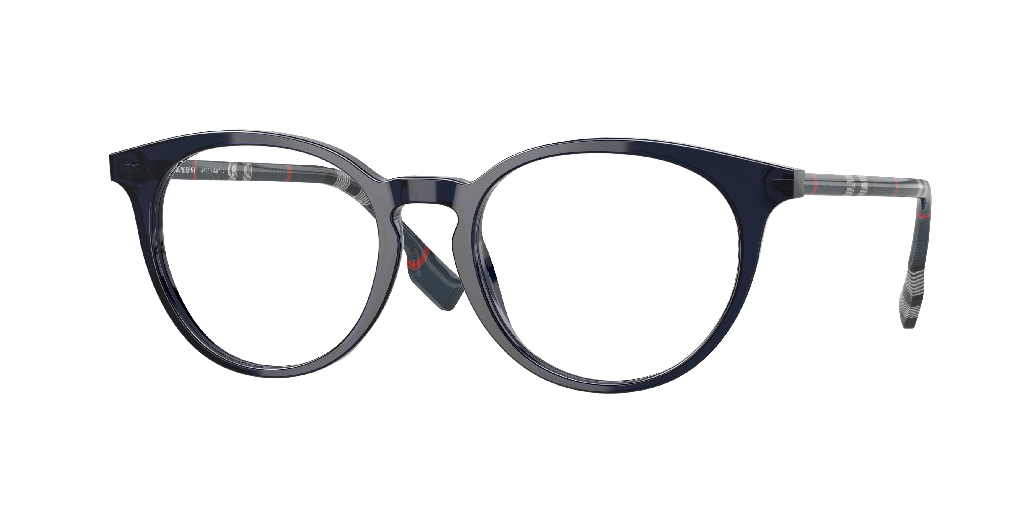 Burberry CHALCOT BE2318 Phantos Eyeglasses  4011-Blue 49-140-18 - Color Map Blue